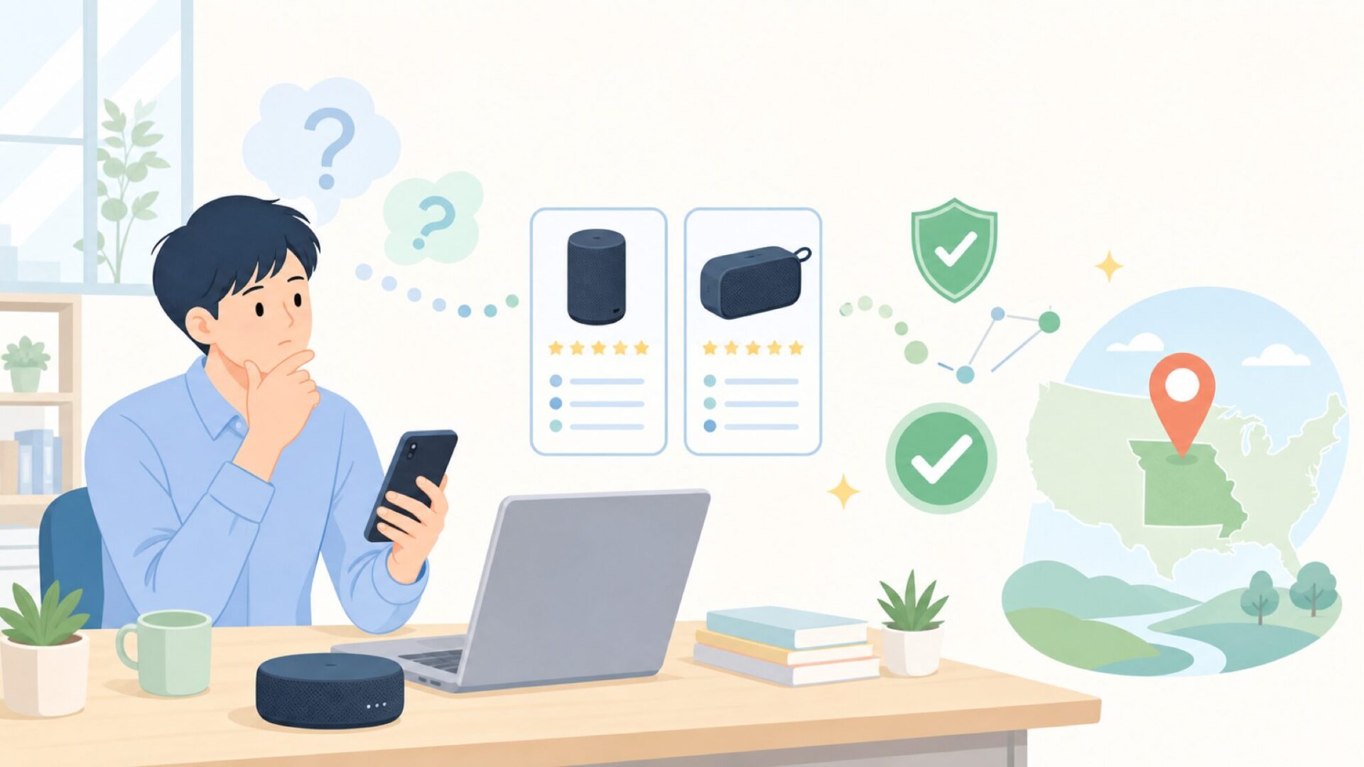 iLive Audioはどこの国のブランド？結論はアメリカ・ミズーリ州を表すイラスト