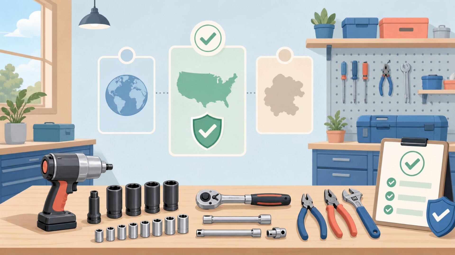Kraft Toolはどこの国のブランド？結論はアメリカを表すイラスト