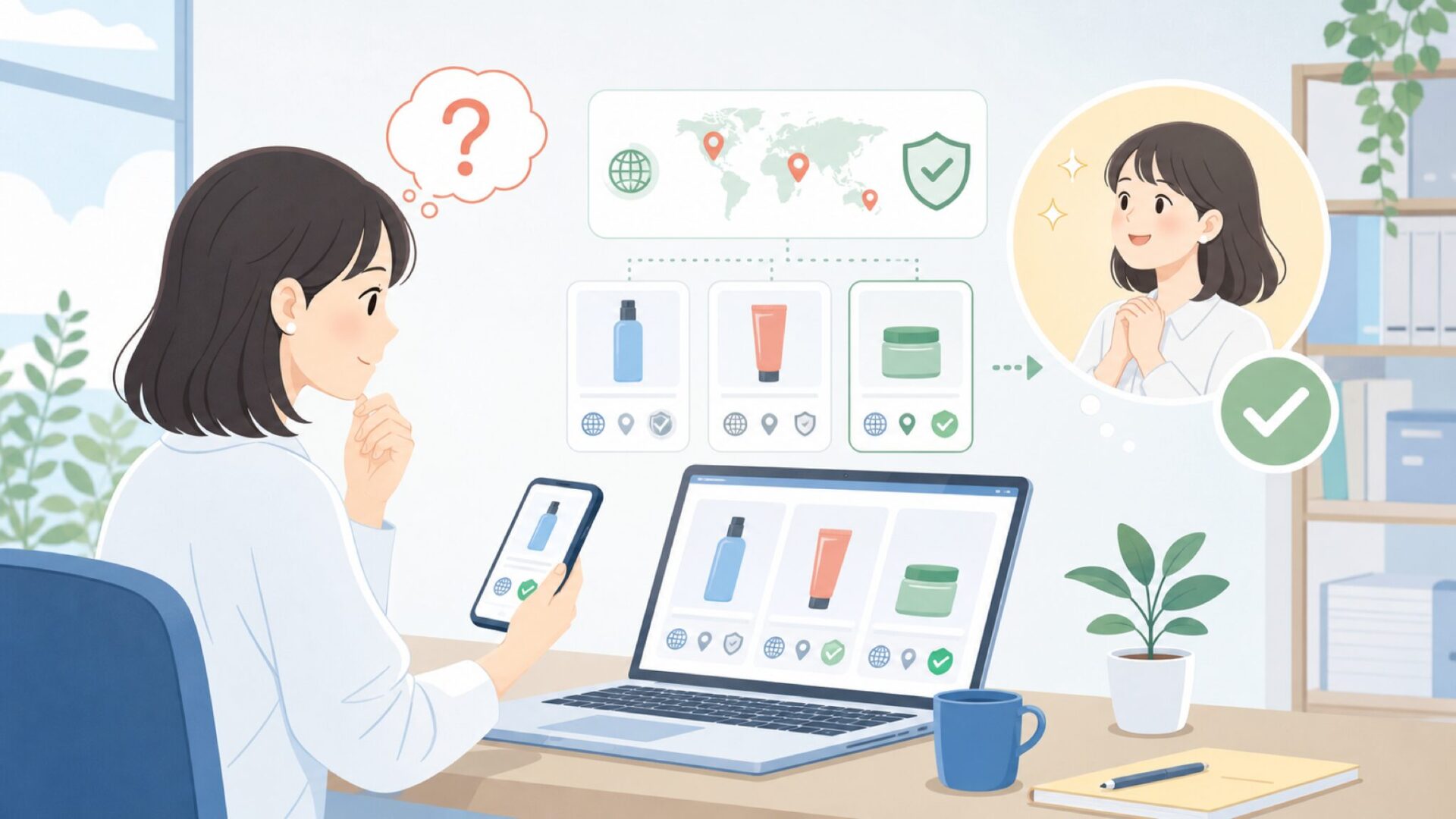 Ginourはどこの国のブランド?まずは結論から解説を表すイラスト