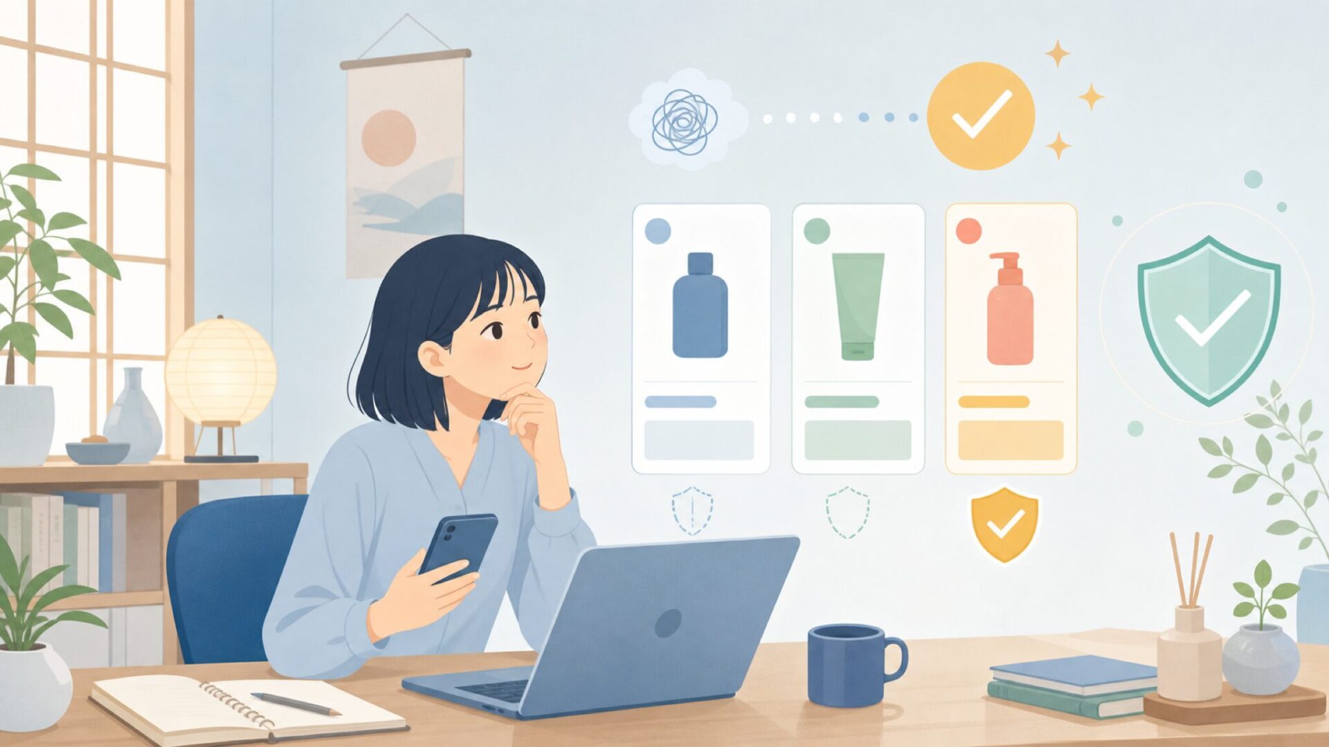 NOMATICはどこの国のブランド?まずは結論からを表すイラスト