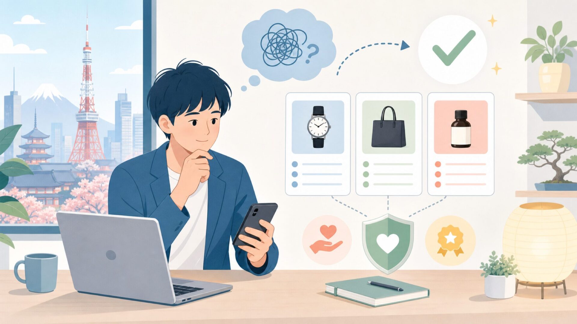 KLONはどこの国のブランド？結論は東京発の日本ブランドを表すイラスト