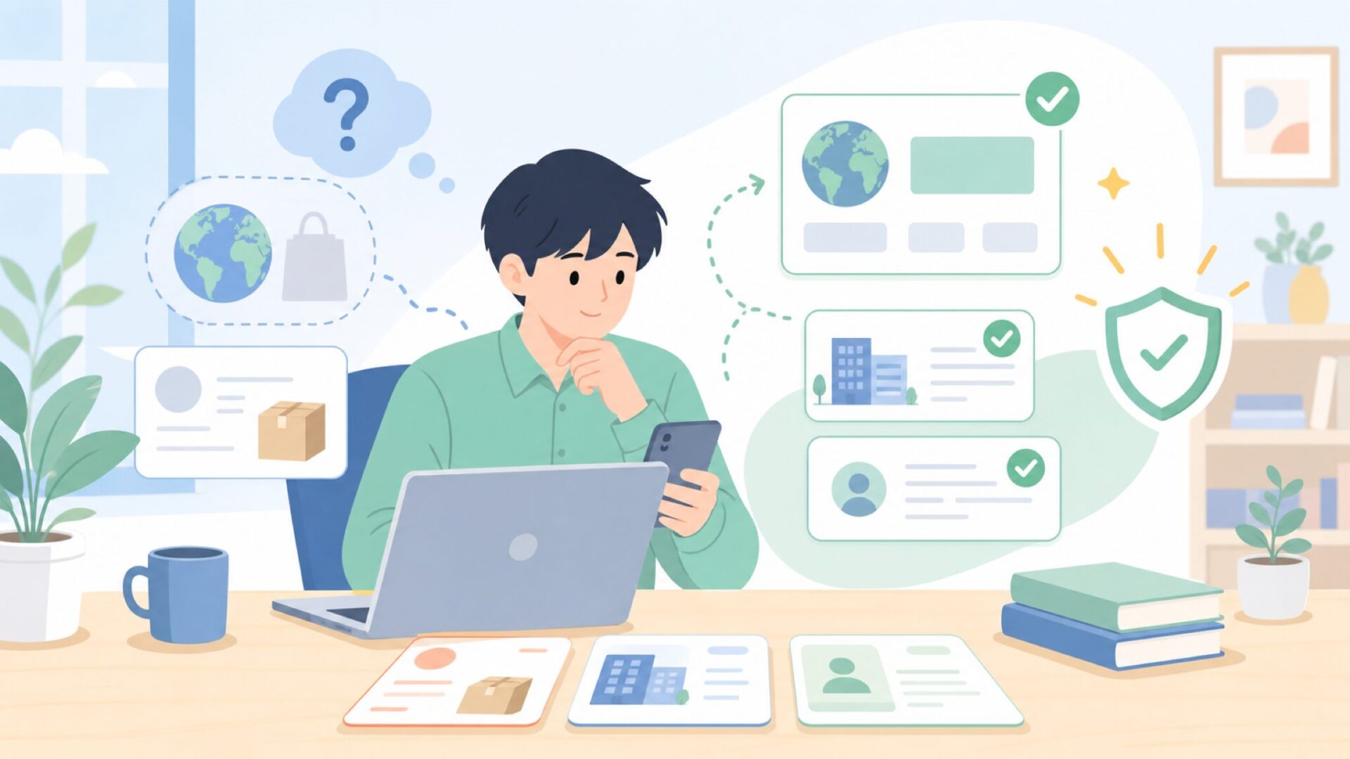 Bivarkはどこの国のブランド？会社概要と販売元を一次情報で確認を表すイラスト
