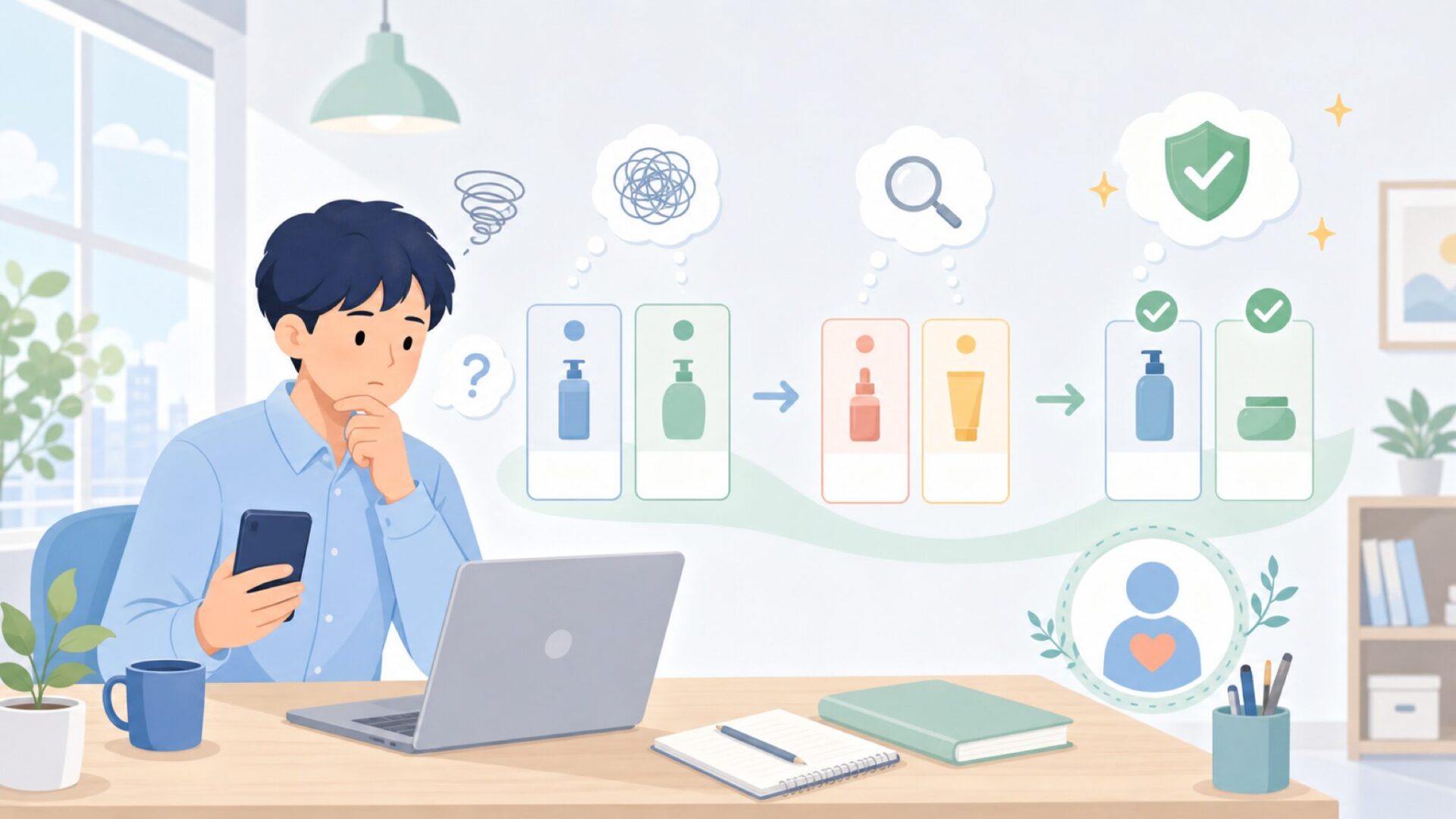 「Longasefe」と「Longsafe」は同じブランド？名前の混乱をまず解くを表すイラスト
