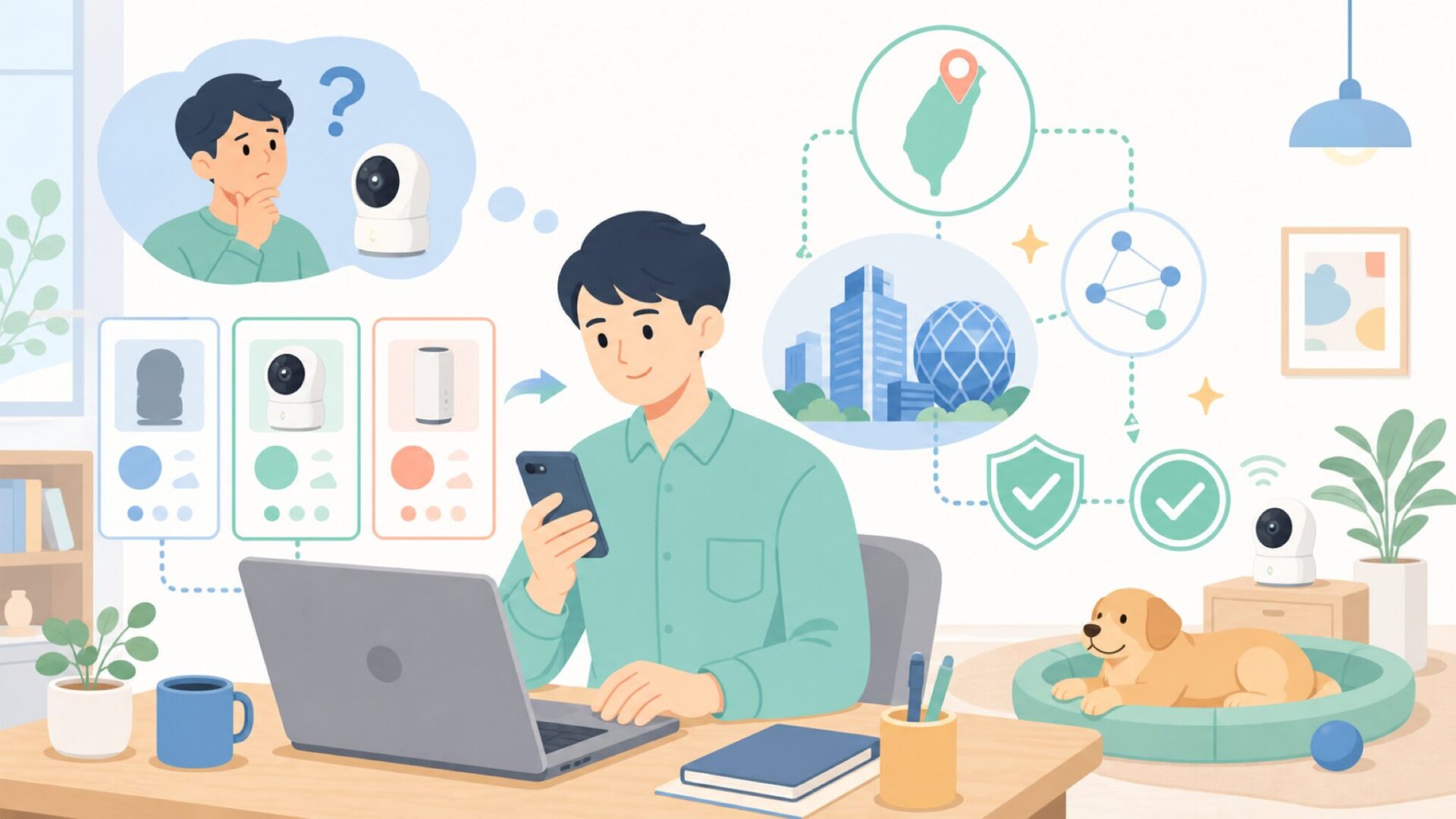Pawboはどこの国？──答えは「台湾」、しかもあの大企業の系列だったを表すイラスト