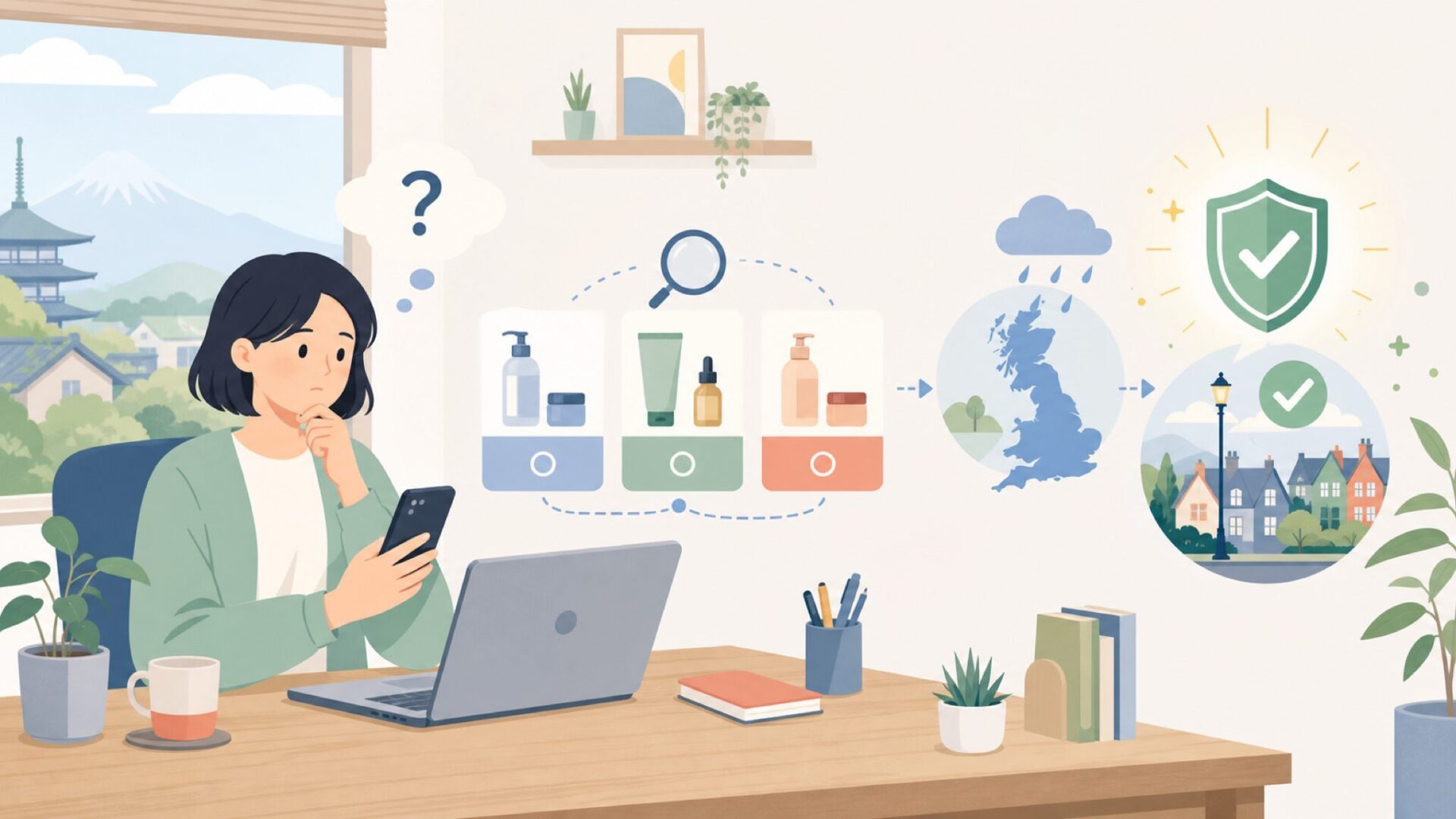 OverBoardはどこの国のブランド？答えは英国(イギリス)を表すイラスト