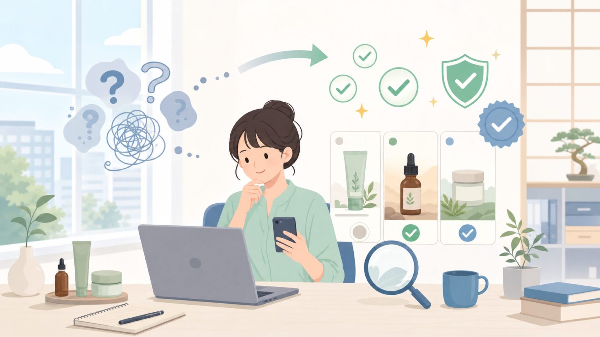 SKIN1004はどこの国のブランド？まず知っておきたい基本情報を表すイラスト