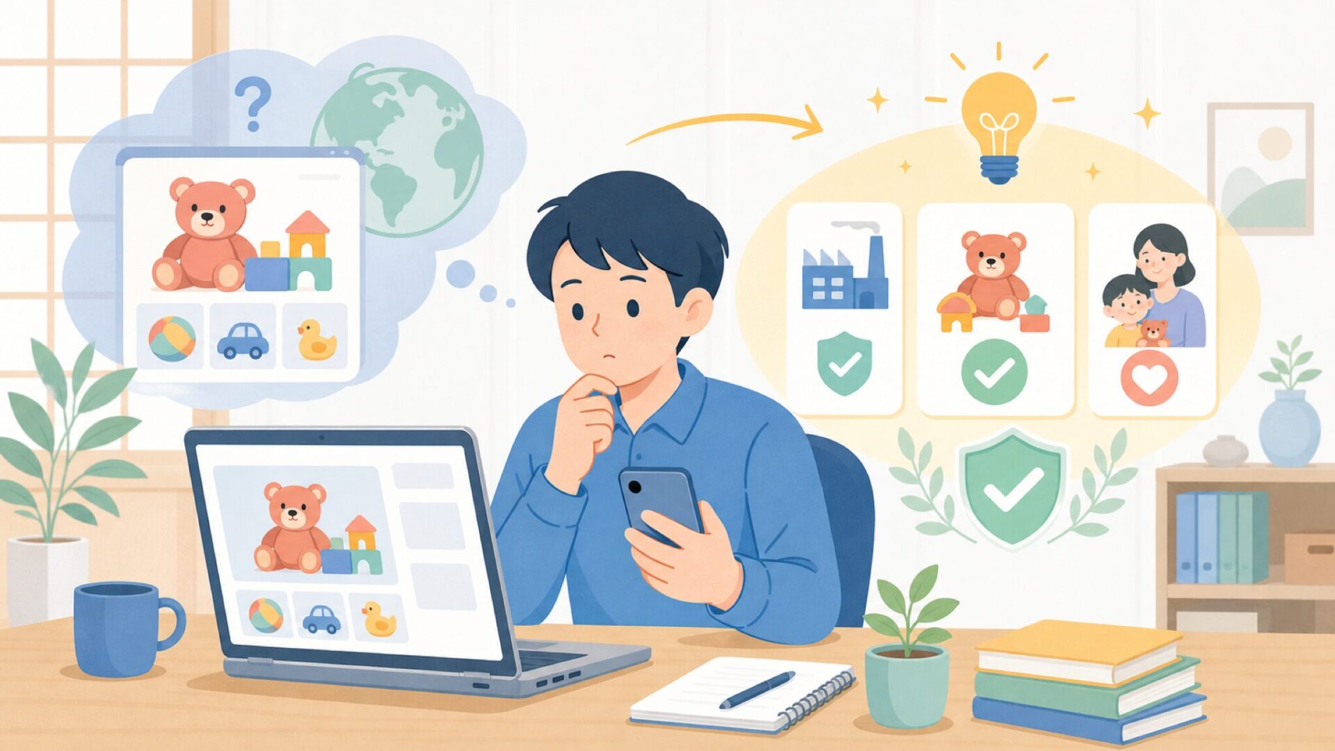 Clementoniはどこの国？まず知りたい基本情報を表すイラスト