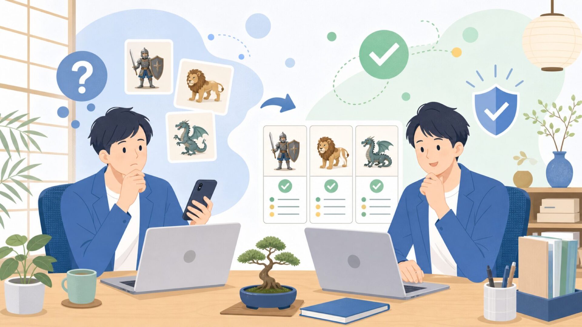 Papoはフランス生まれ——知られざる老舗ブランドの素顔を表すイラスト