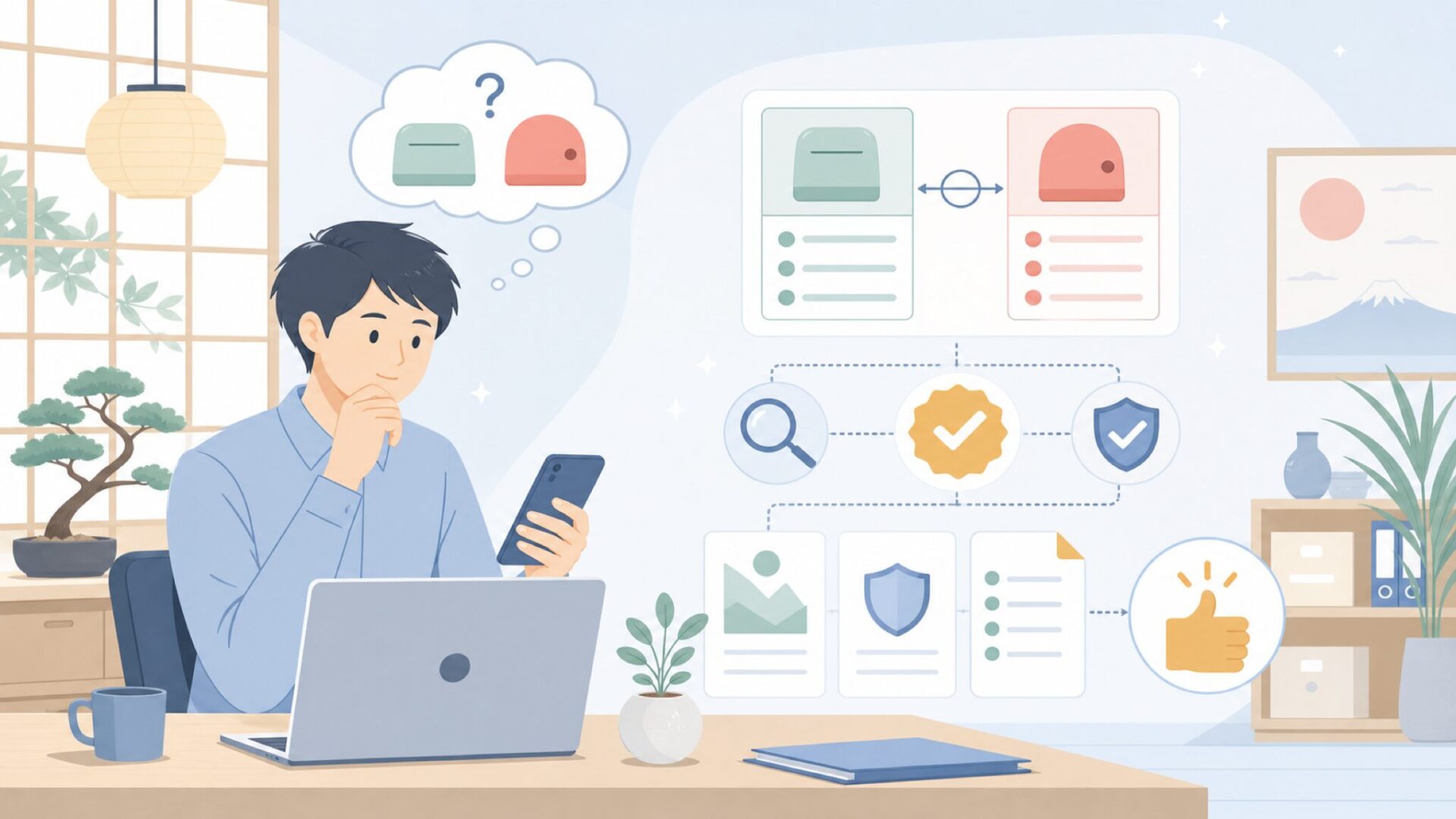 MemokingはどこのブランドでPhomemoと何の関係があるのかを表すイラスト