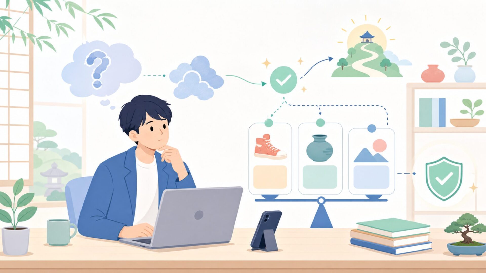 HITOP＝「High Top」の意味と語源を深掘りするを表すイラスト