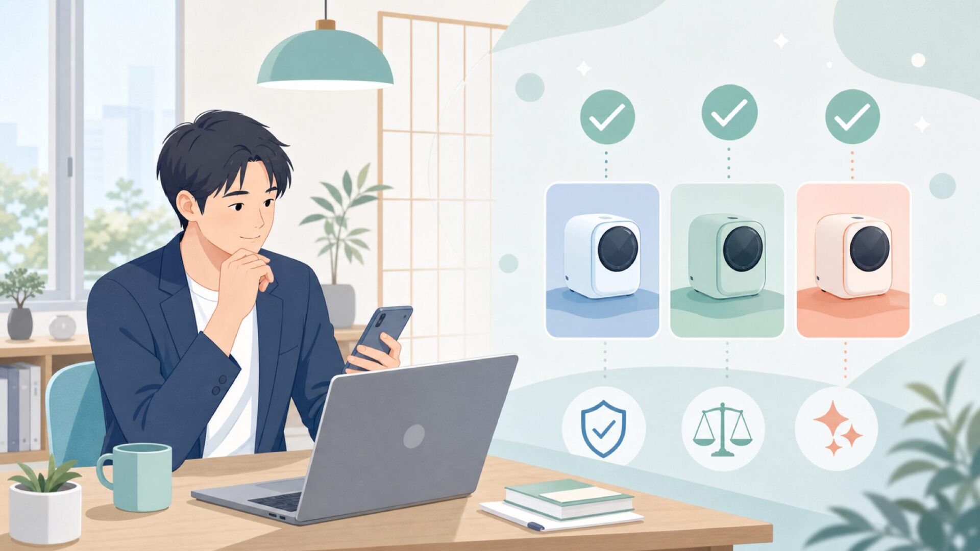 Morus Zeroを「信頼できる」と感じる人が増えている3つの根拠を表すイラスト
