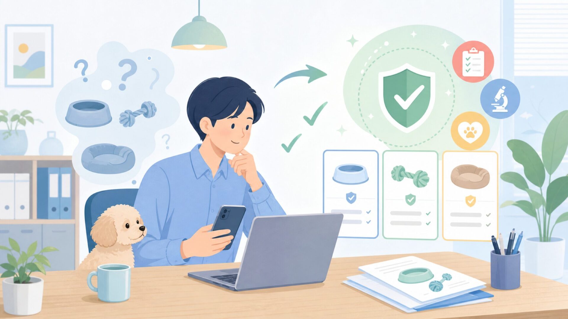 ドイツブランドが証明する安全性 — EUの厳格な規制をクリアするTRIXIEを表すイラスト