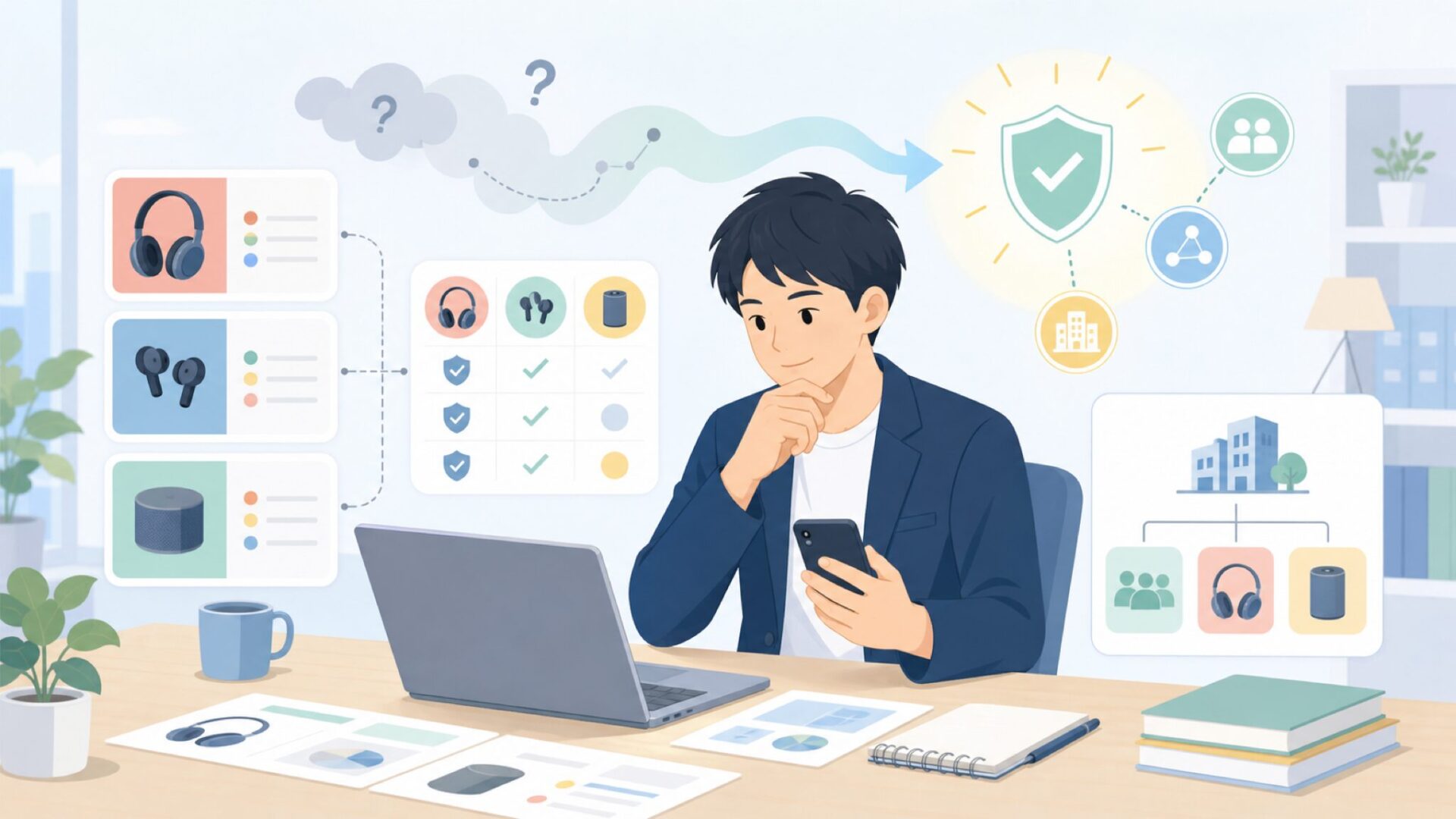 母体企業Auris Audioとは何者かを表すイラスト