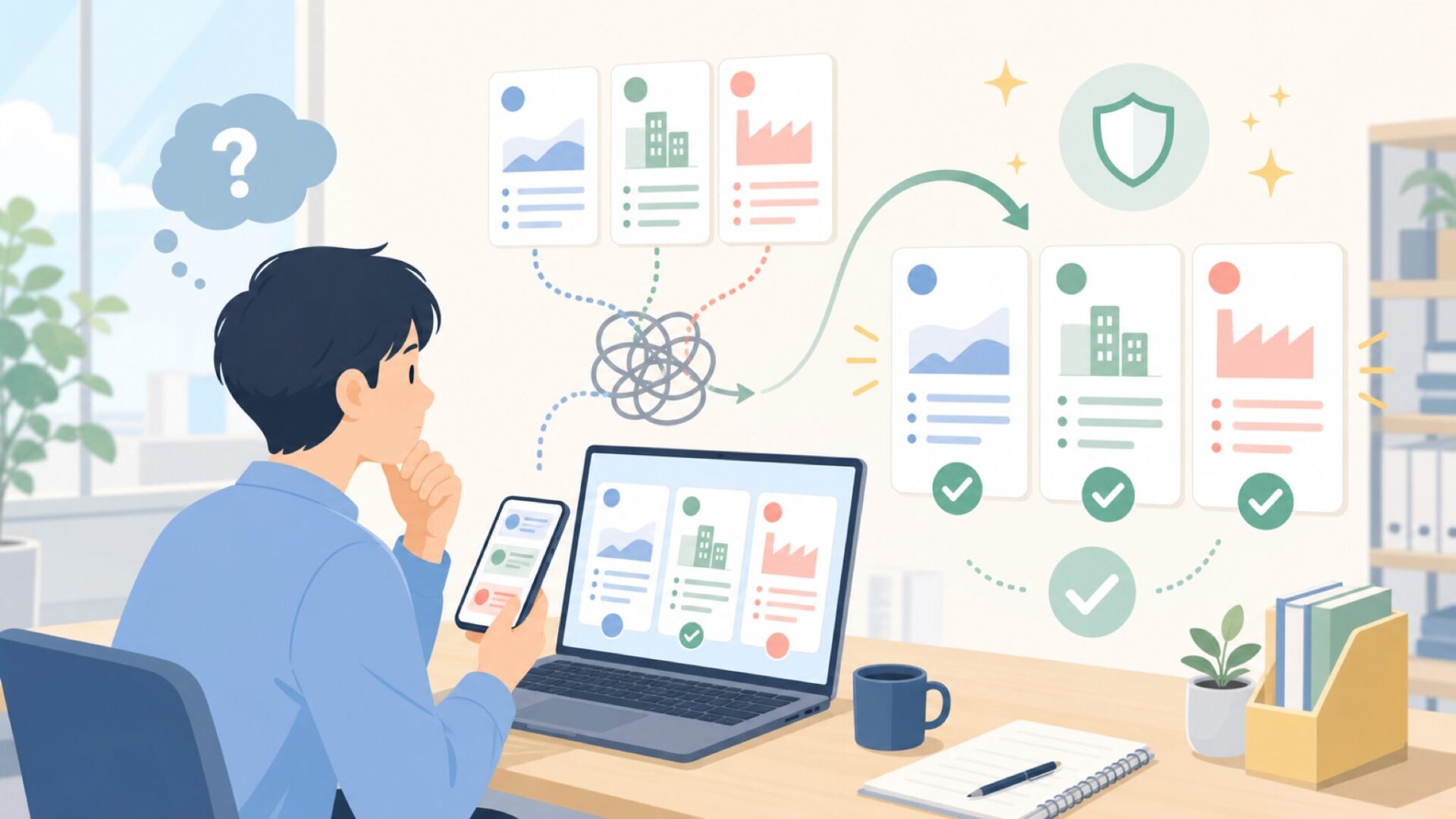 「Westone」で混乱する理由｜同名の別企業・別ブランドとの違いを表すイラスト