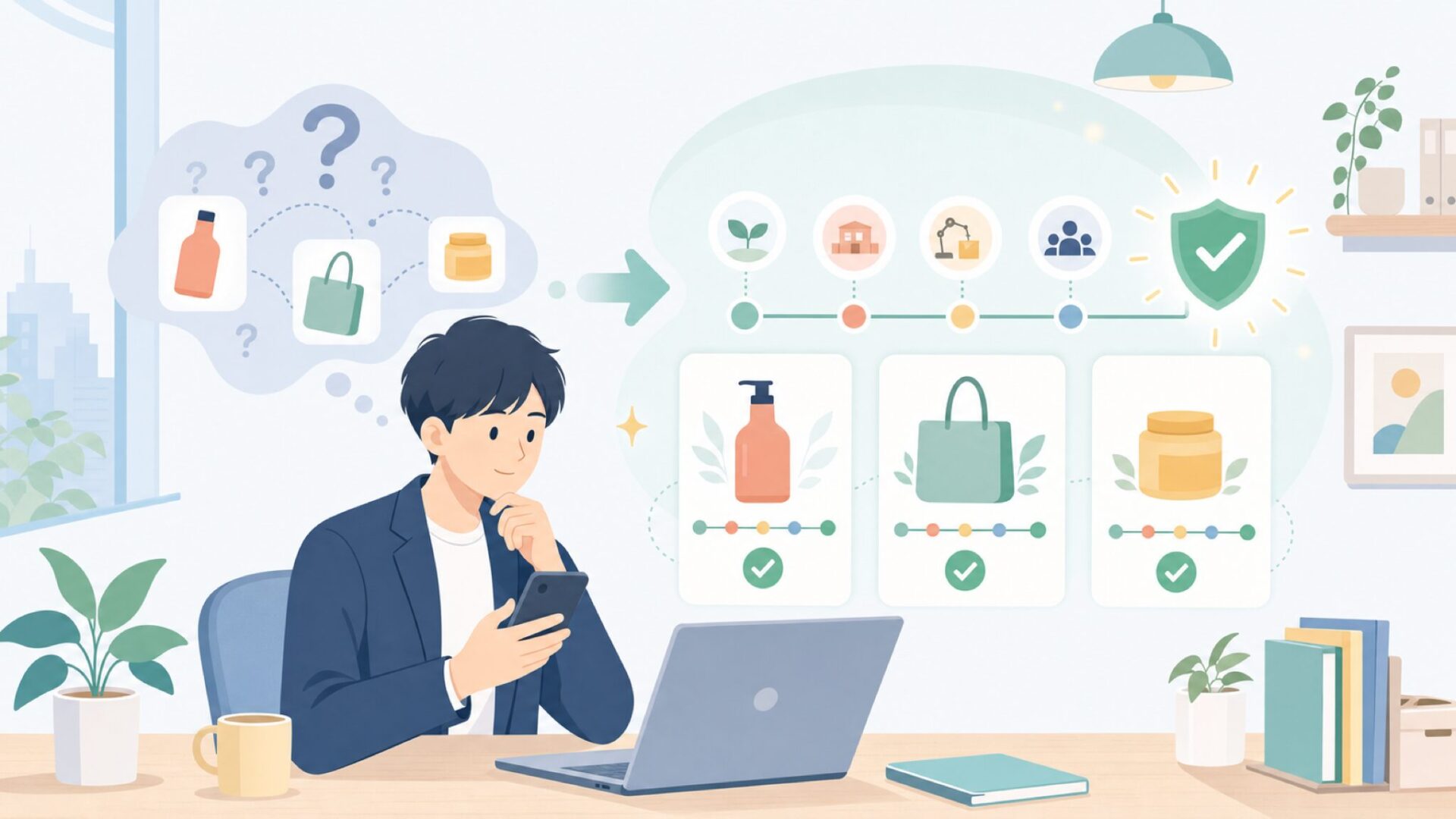 Lekueはなぜ生まれた？——歴史とブランドストーリーを表すイラスト