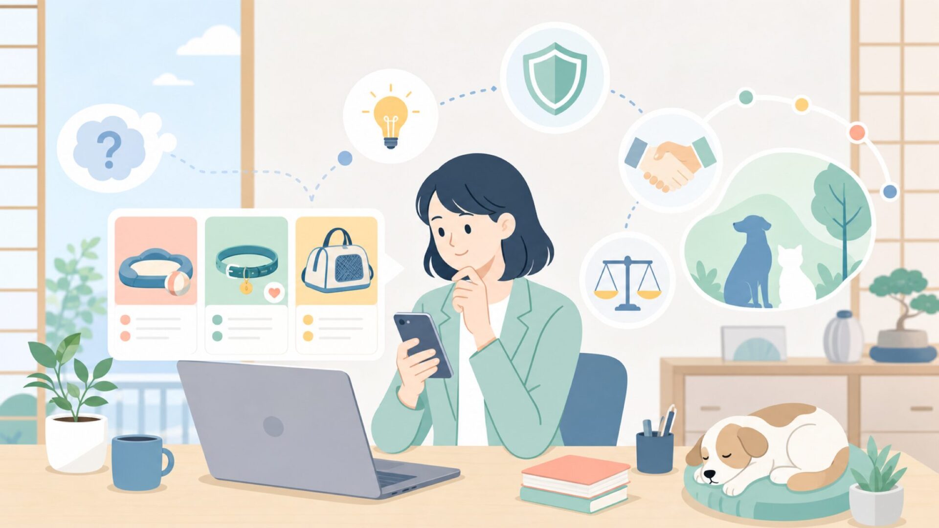 Company of Animalsはどんな会社か — 企業概要と経営理念を読み解くを表すイラスト