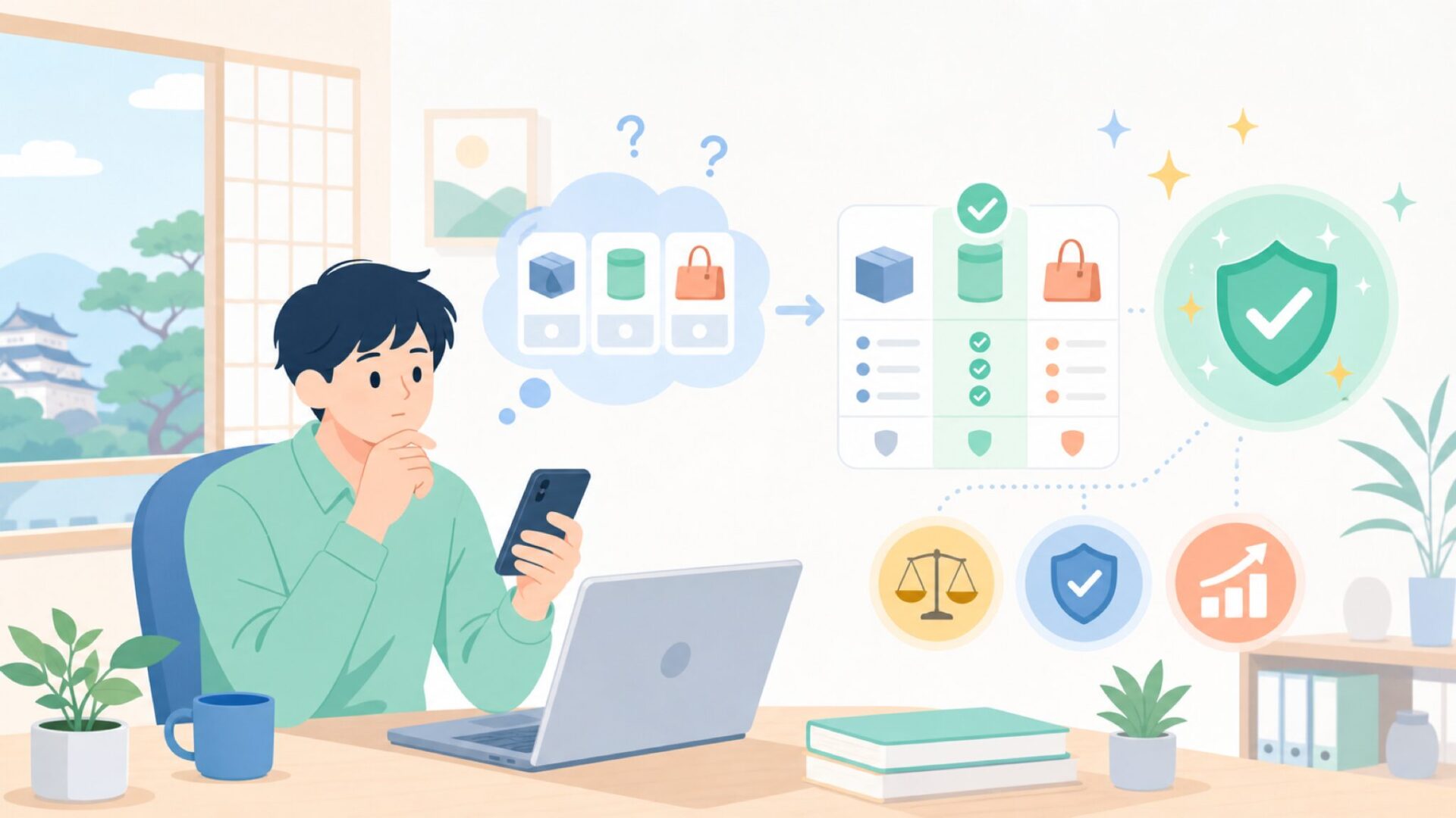 UREVOの主力製品ラインナップと価格の実力を表すイラスト