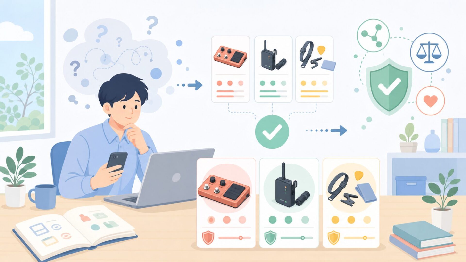 LEKATOは何を作っている会社？主力製品ラインナップを表すイラスト