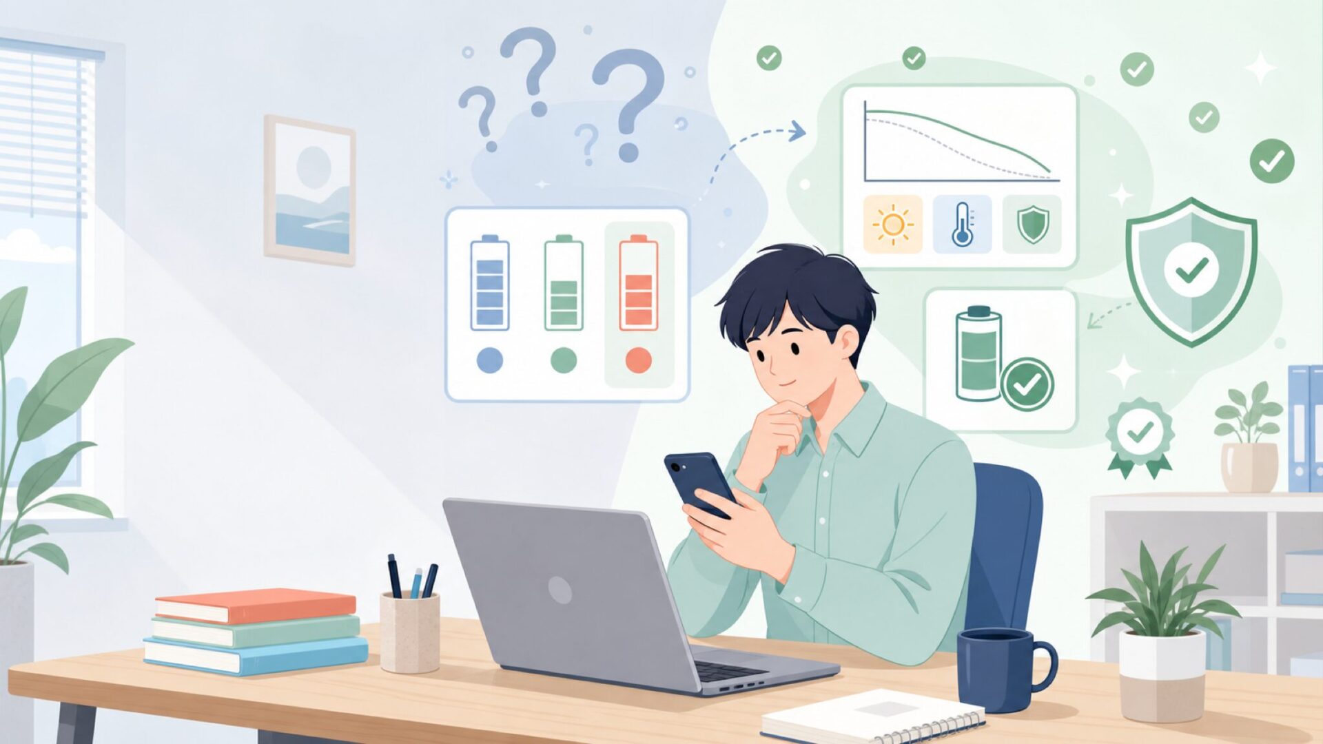 放電試験データで見るPOWEROWLの実際の性能を表すイラスト