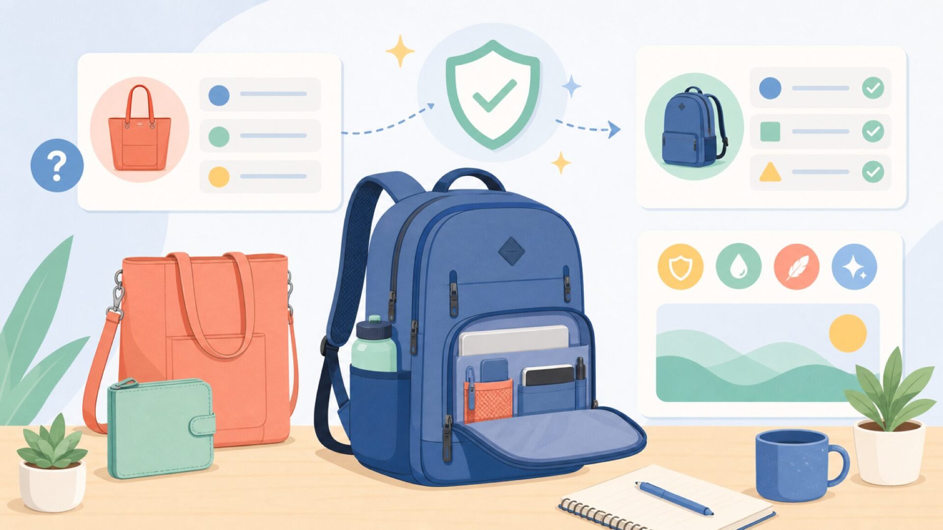 BOSTANTENの主要製品ラインナップを表すイラスト