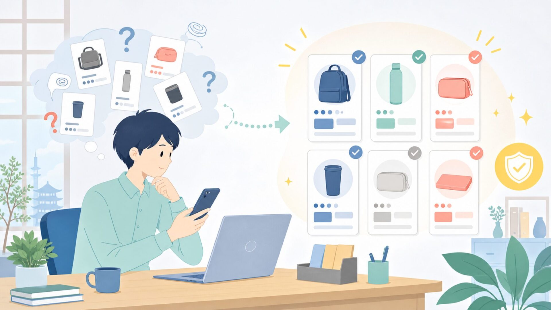 Mancroの主要製品ラインナップを表すイラスト