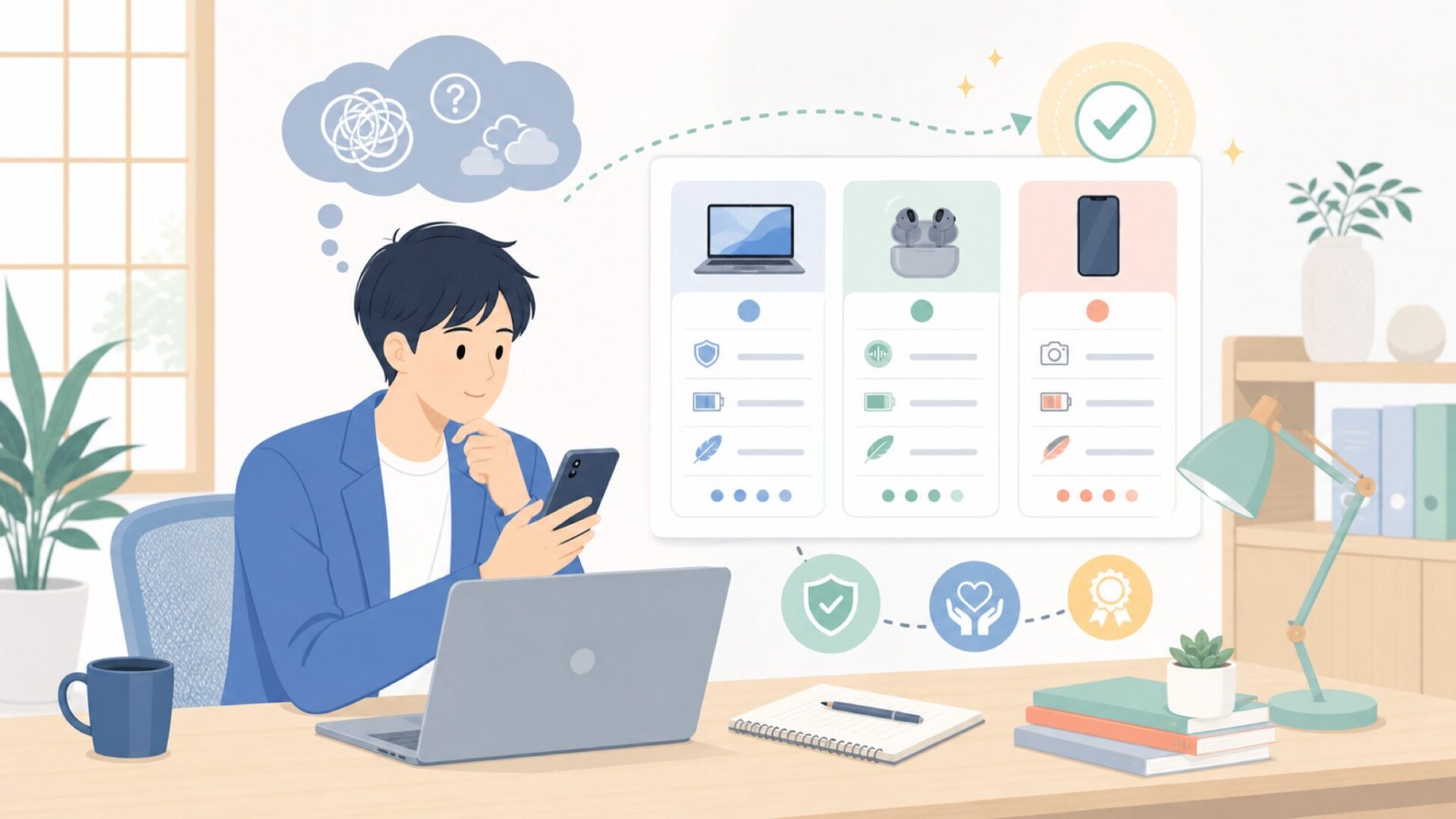 Venture Electronicsの主要製品と特徴を表すイラスト