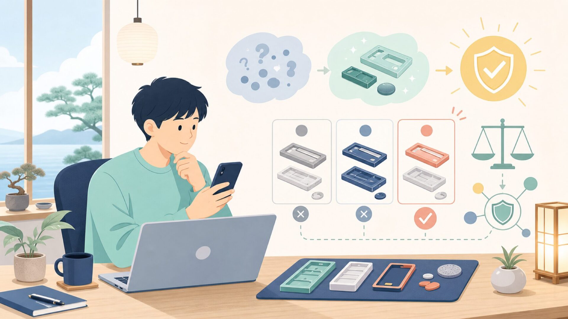 代表作NAMAに見るWuque Studioの設計思想を表すイラスト