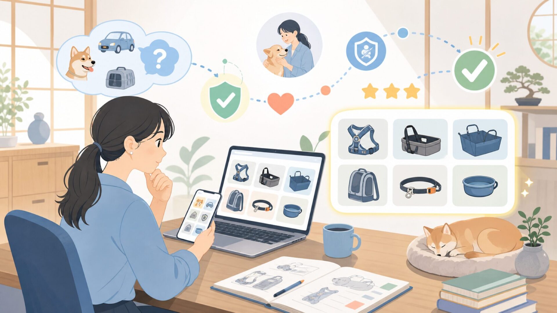 Kurgoの主力製品——何が選ばれ続けているのかを表すイラスト
