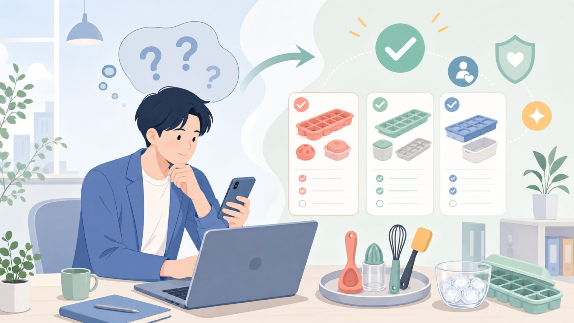Tovoloが選ばれ続ける理由──主力商品と設計のこだわりを知るを表すイラスト