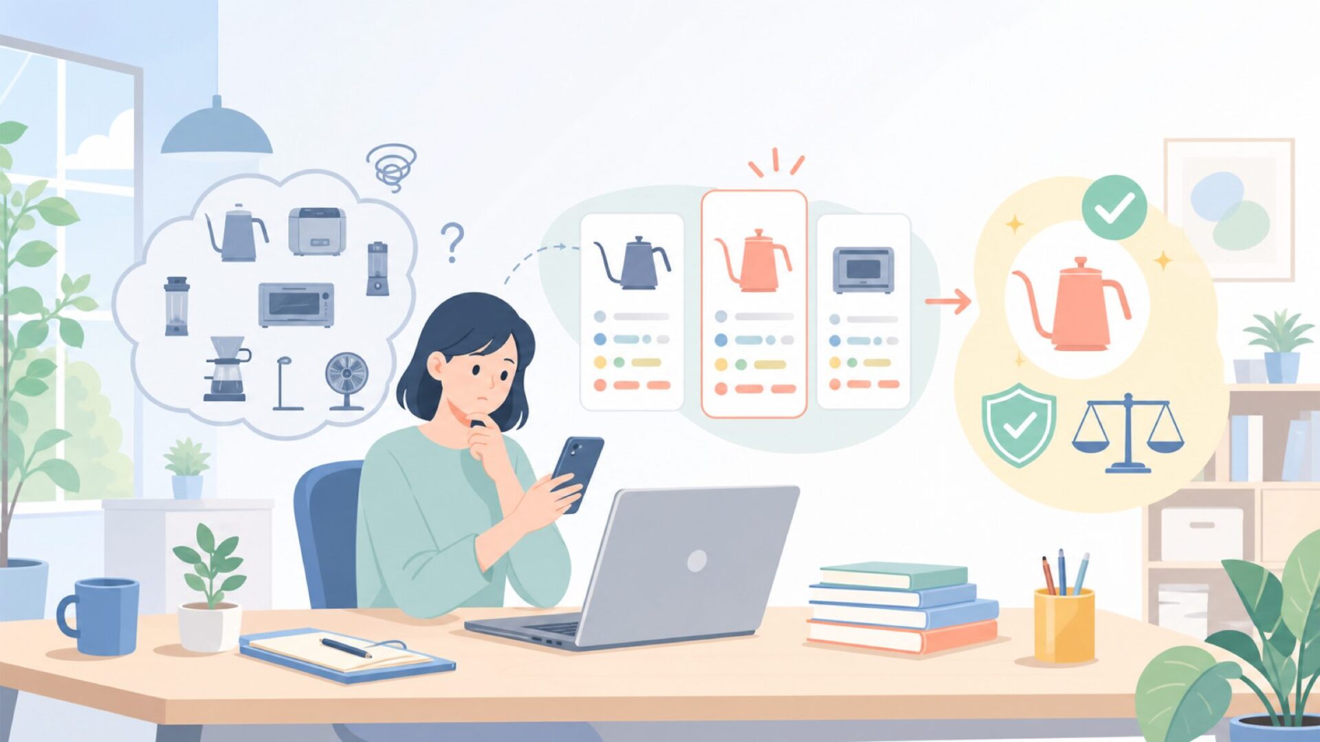 Epeiosの主な商品ラインナップ — 何が人気なのかを表すイラスト