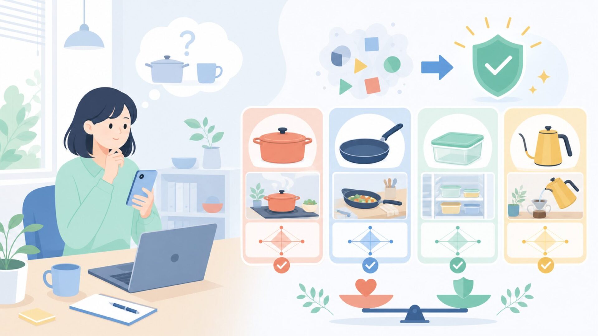 代表商品で知るMastradの実力を表すイラスト