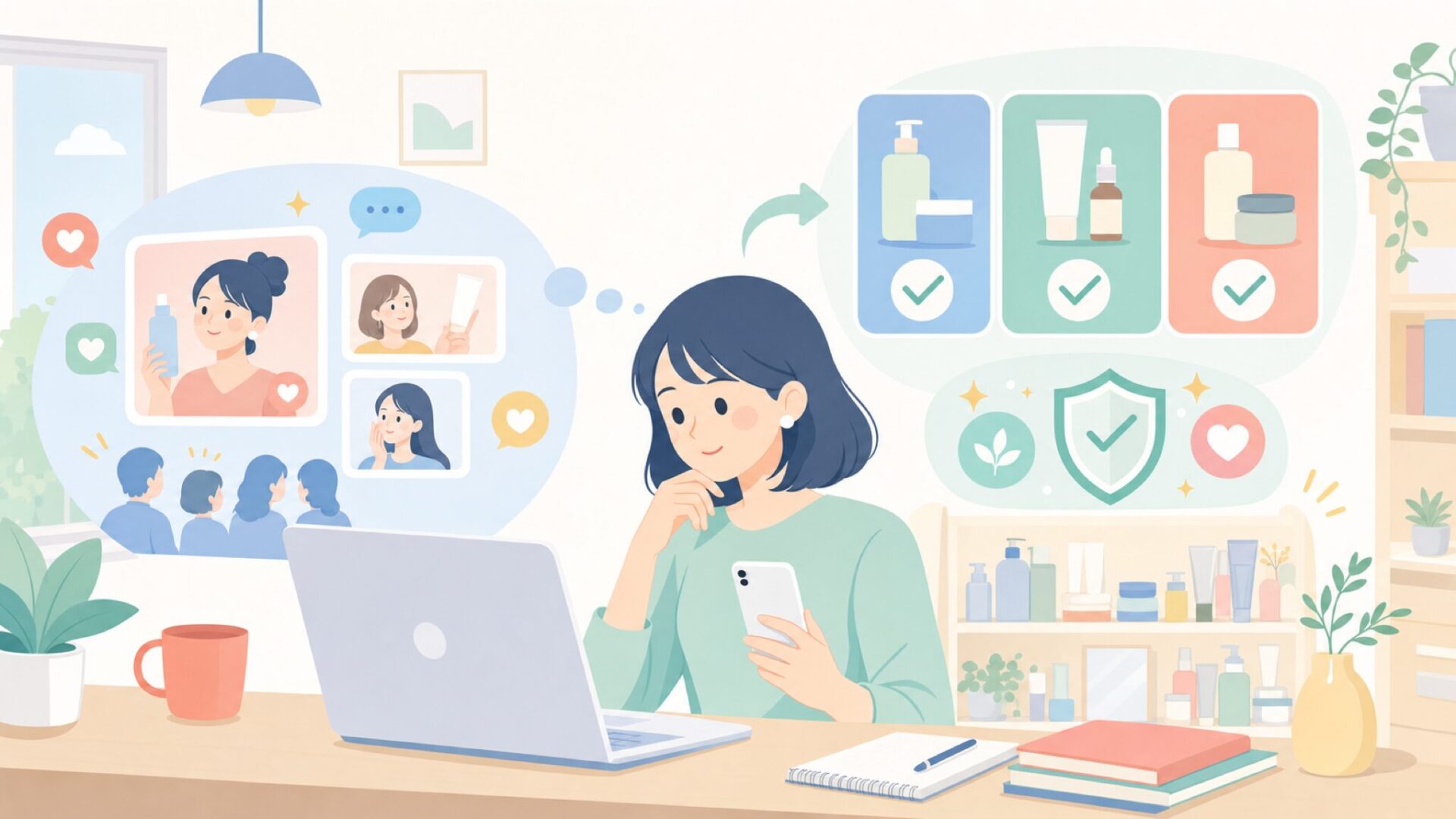 ナンバーズインが人気を集めた3つの理由を表すイラスト