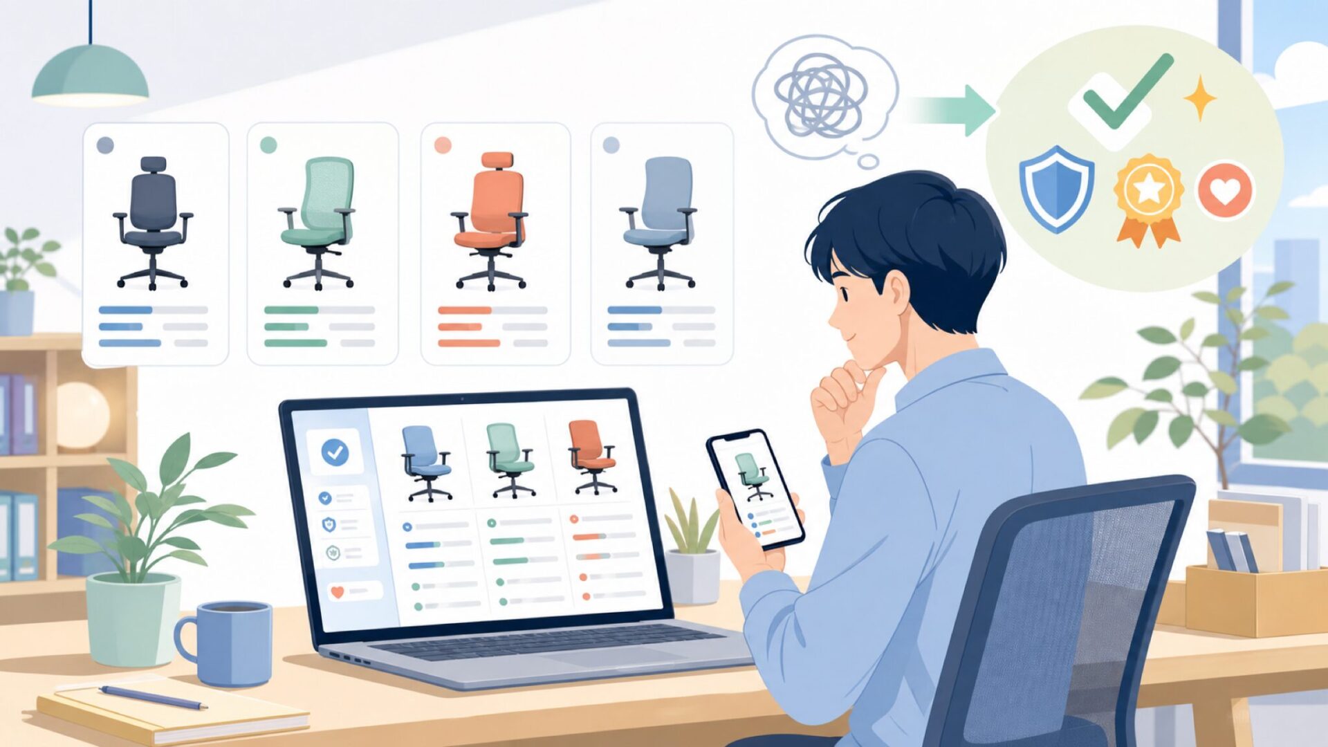 GABRYLLYの主力商品ラインナップと実スペックを表すイラスト