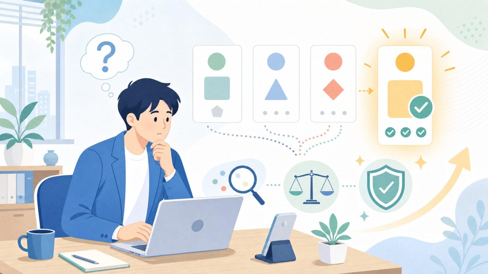 同じ中国系ブランドと比べると、NIDAGEはどの位置にいるかを表すイラスト