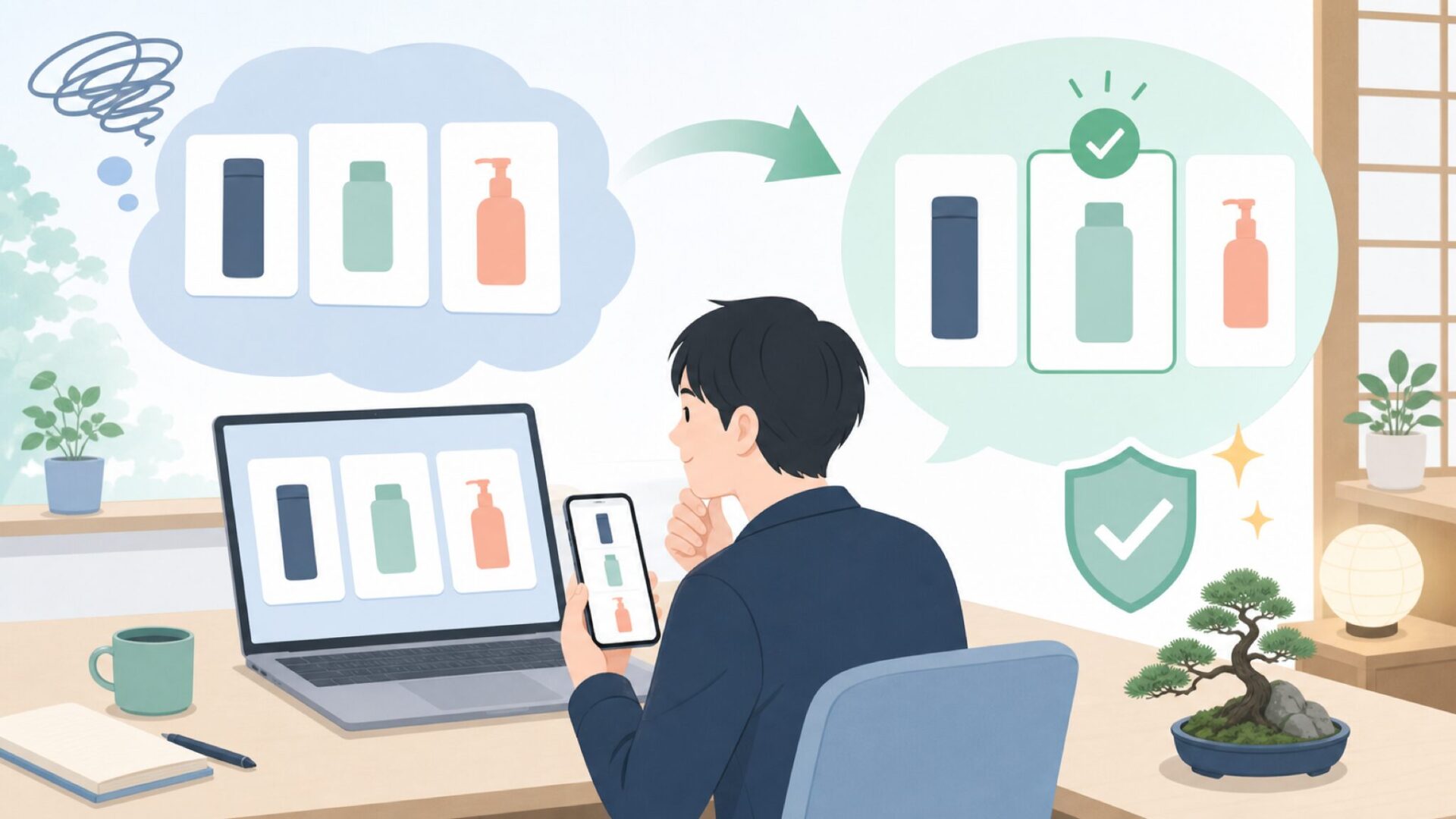 ULTIMEAの代表製品ラインナップと選び方を表すイラスト