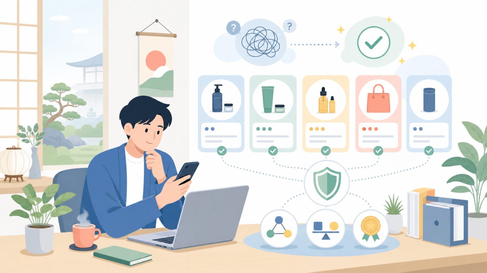 SVBONYが大切にしているブランドの思想と製品の幅を表すイラスト