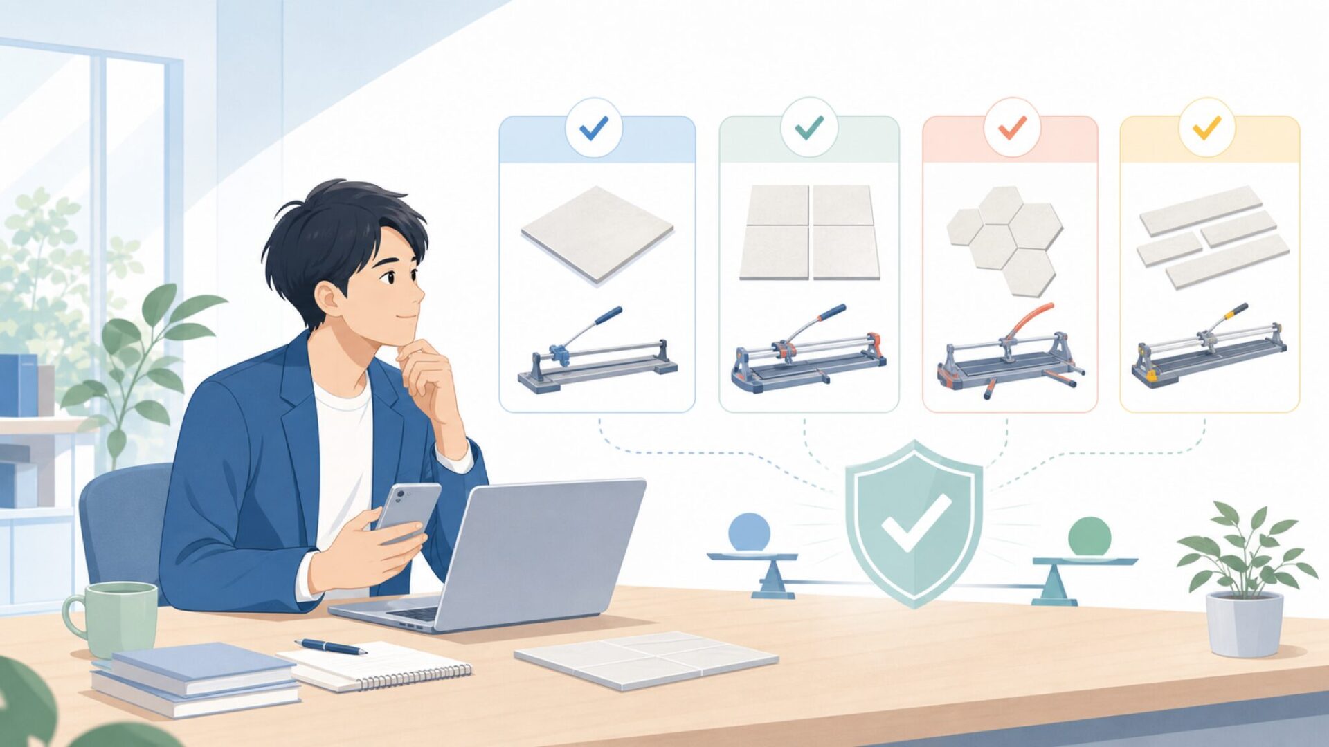 Montolitの代表製品ラインナップを表すイラスト