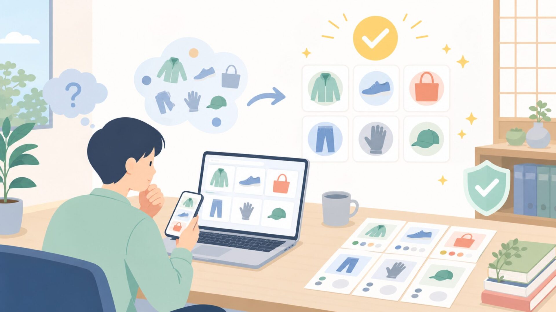 CLC Work Gearは何のブランド?主な製品ジャンルを表すイラスト