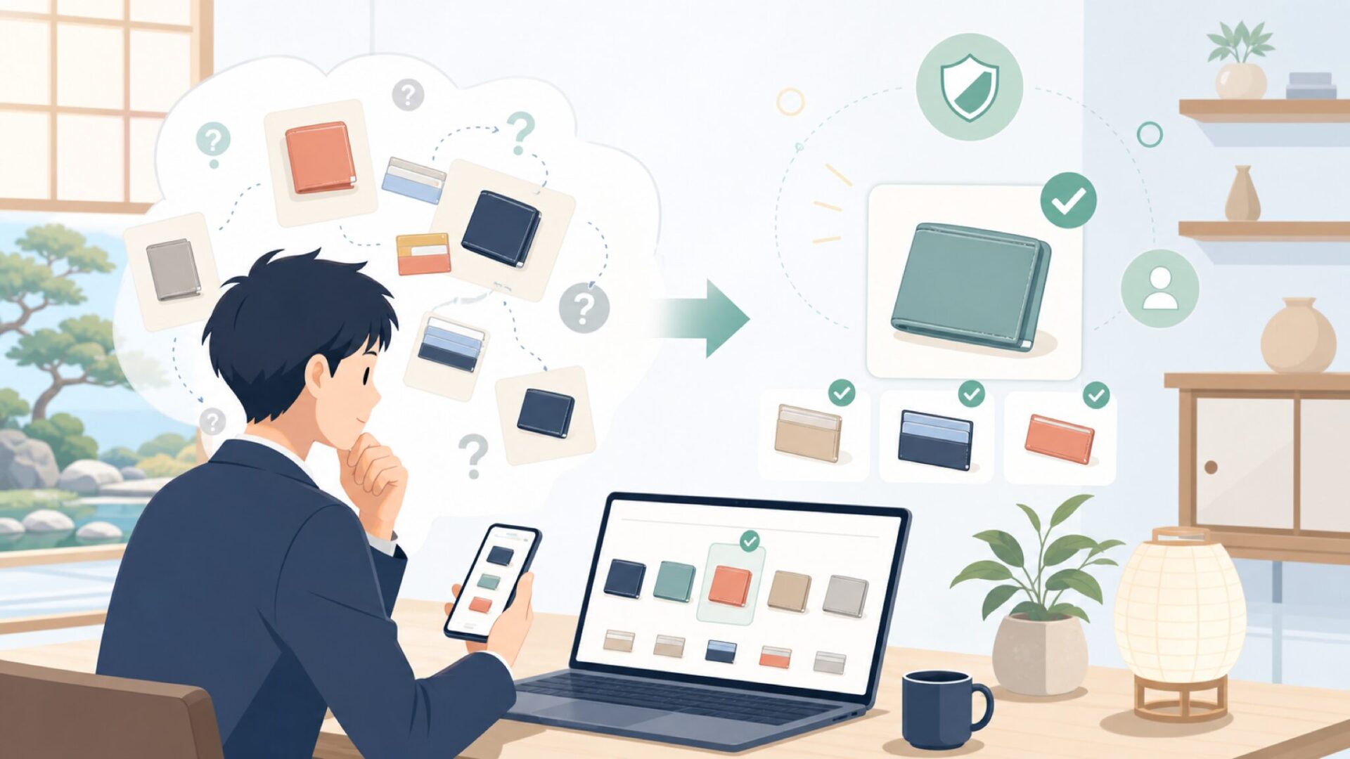 Bellroyの人気製品ラインナップ——何が選ばれているのかを表すイラスト
