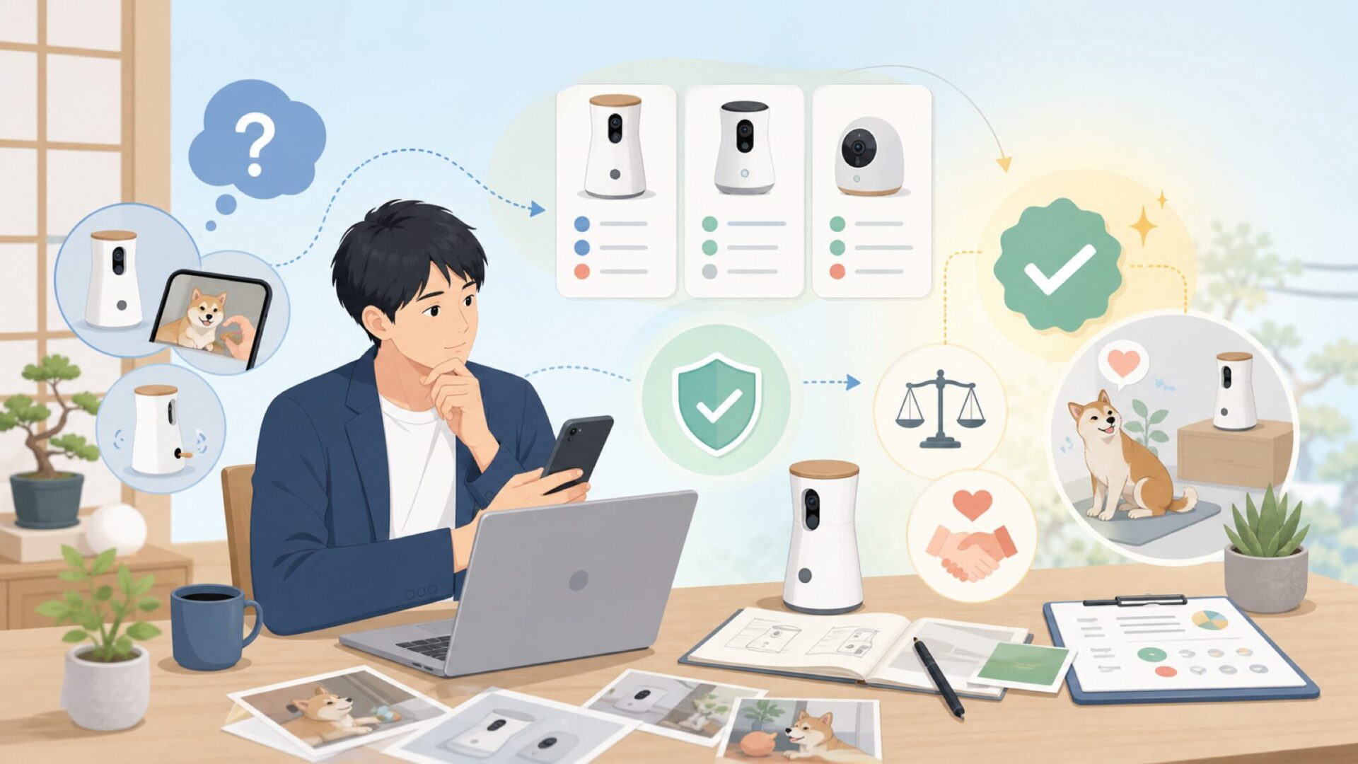 実際に使ってわかったFurboの機能・正直な評価を表すイラスト
