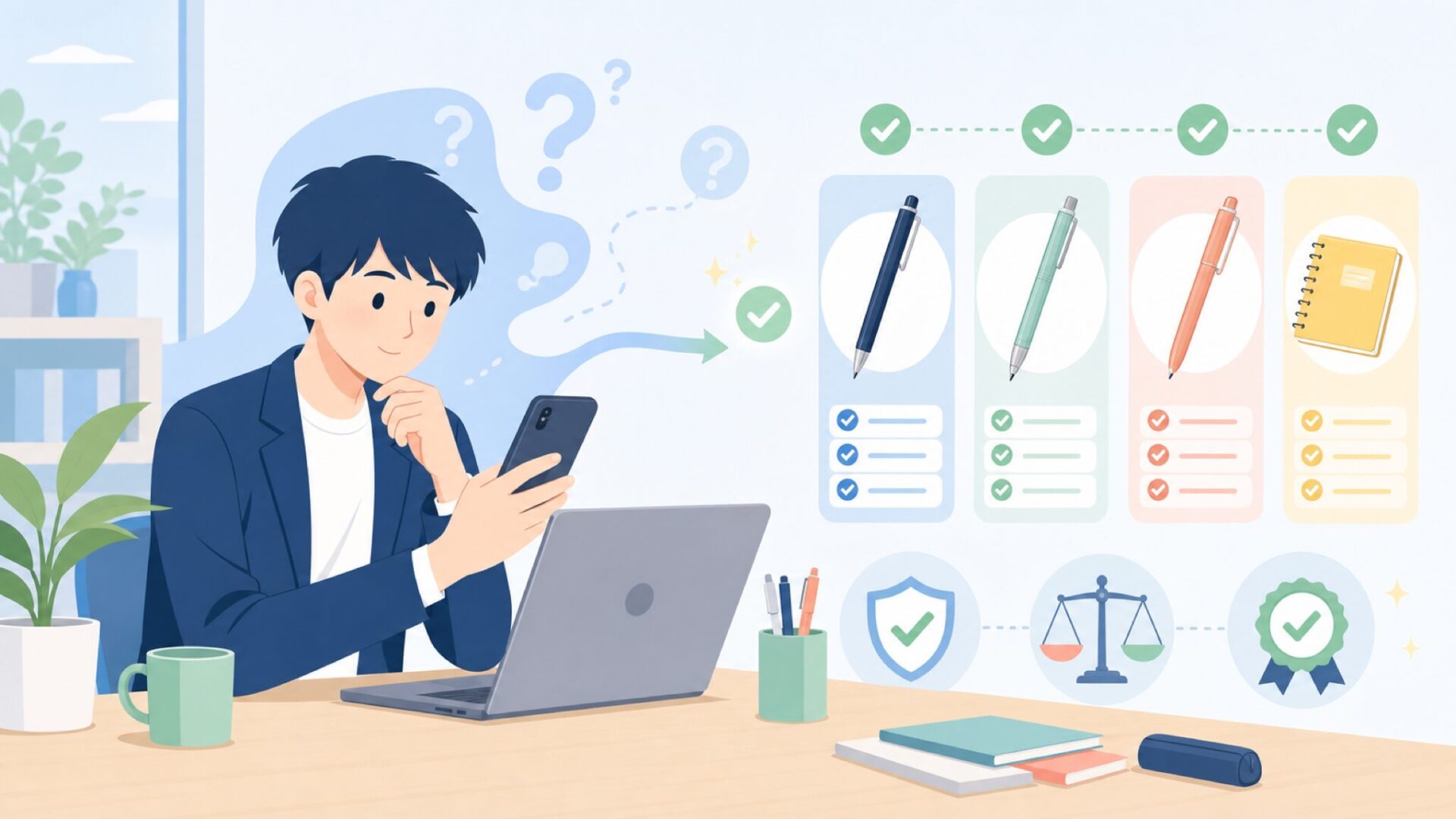 OHTOの代表的な人気製品ラインナップを表すイラスト