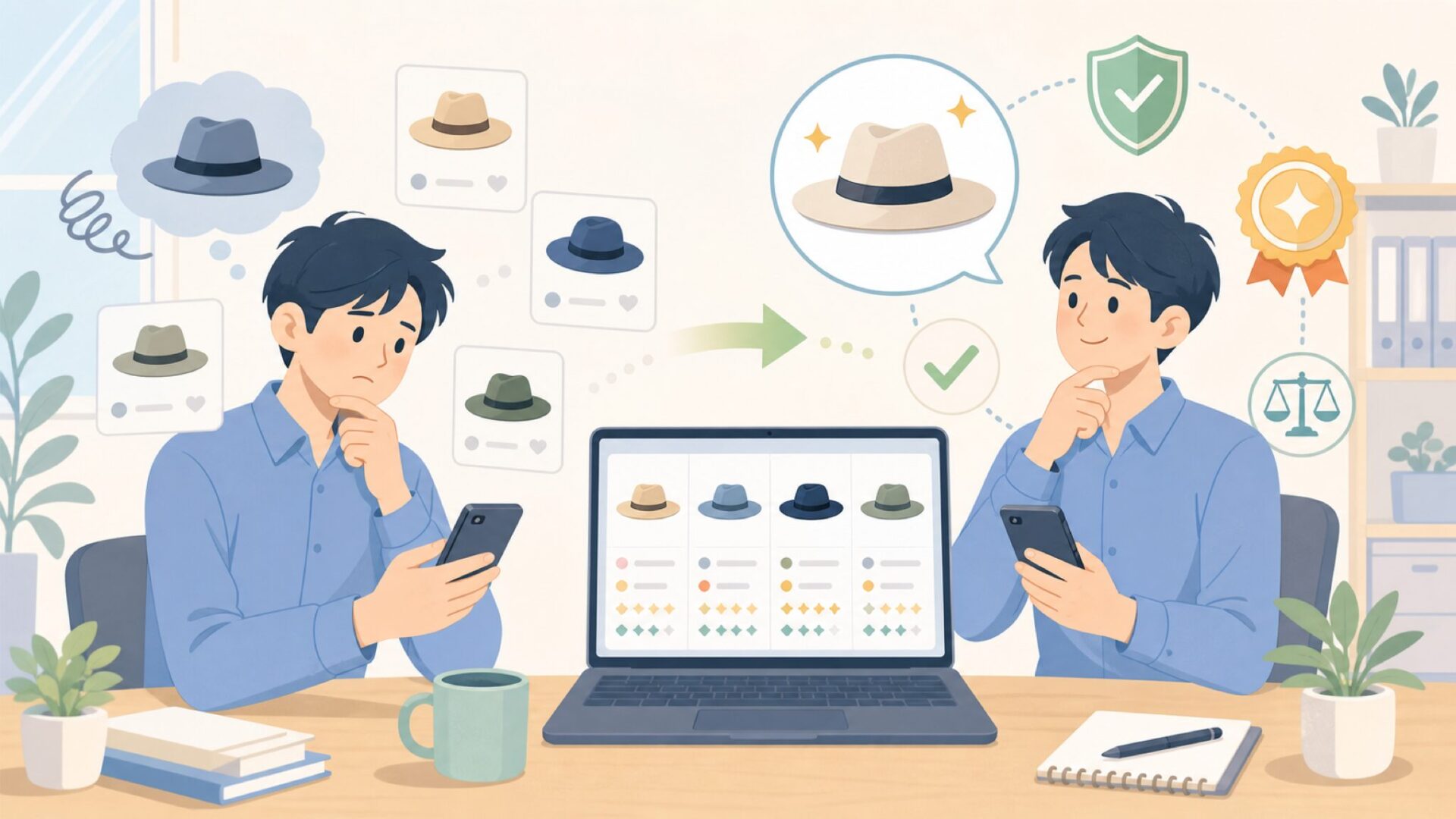 1万円超でも納得できる、Tilleyの実力を表すイラスト