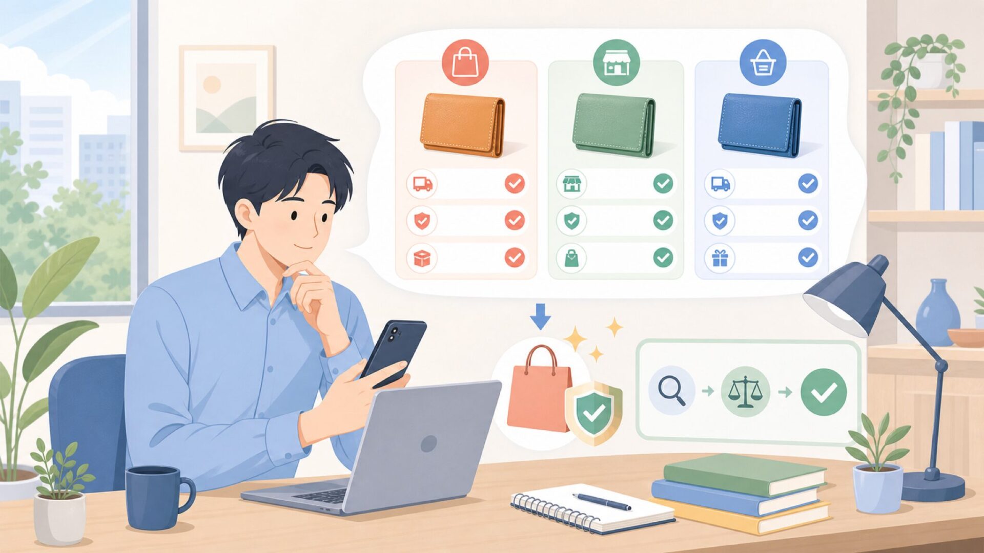 Io Pelleを日本で購入する方法を表すイラスト