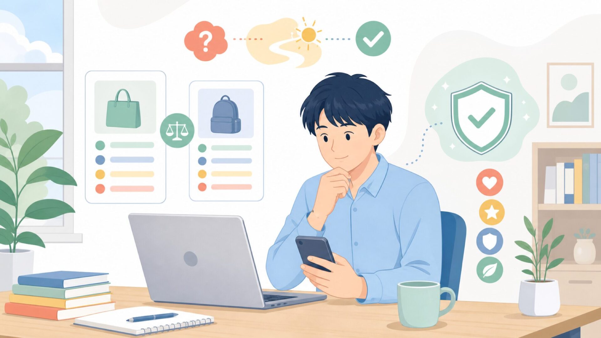 中国系ブランドのPOLONOは結局「買い」なのかを表すイラスト