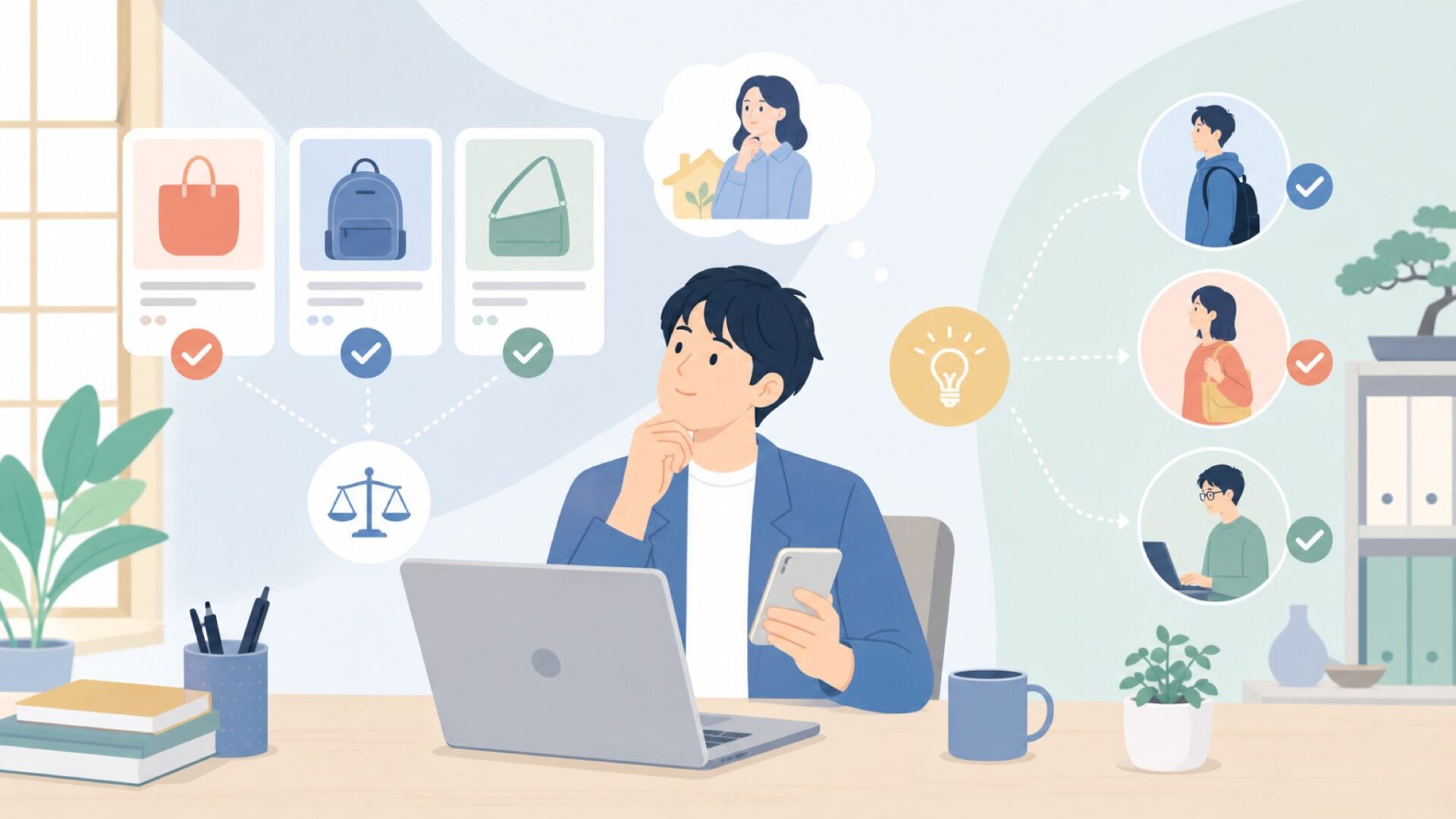 Depushengは「買い」か「見送り」か——購入判断ガイドを表すイラスト