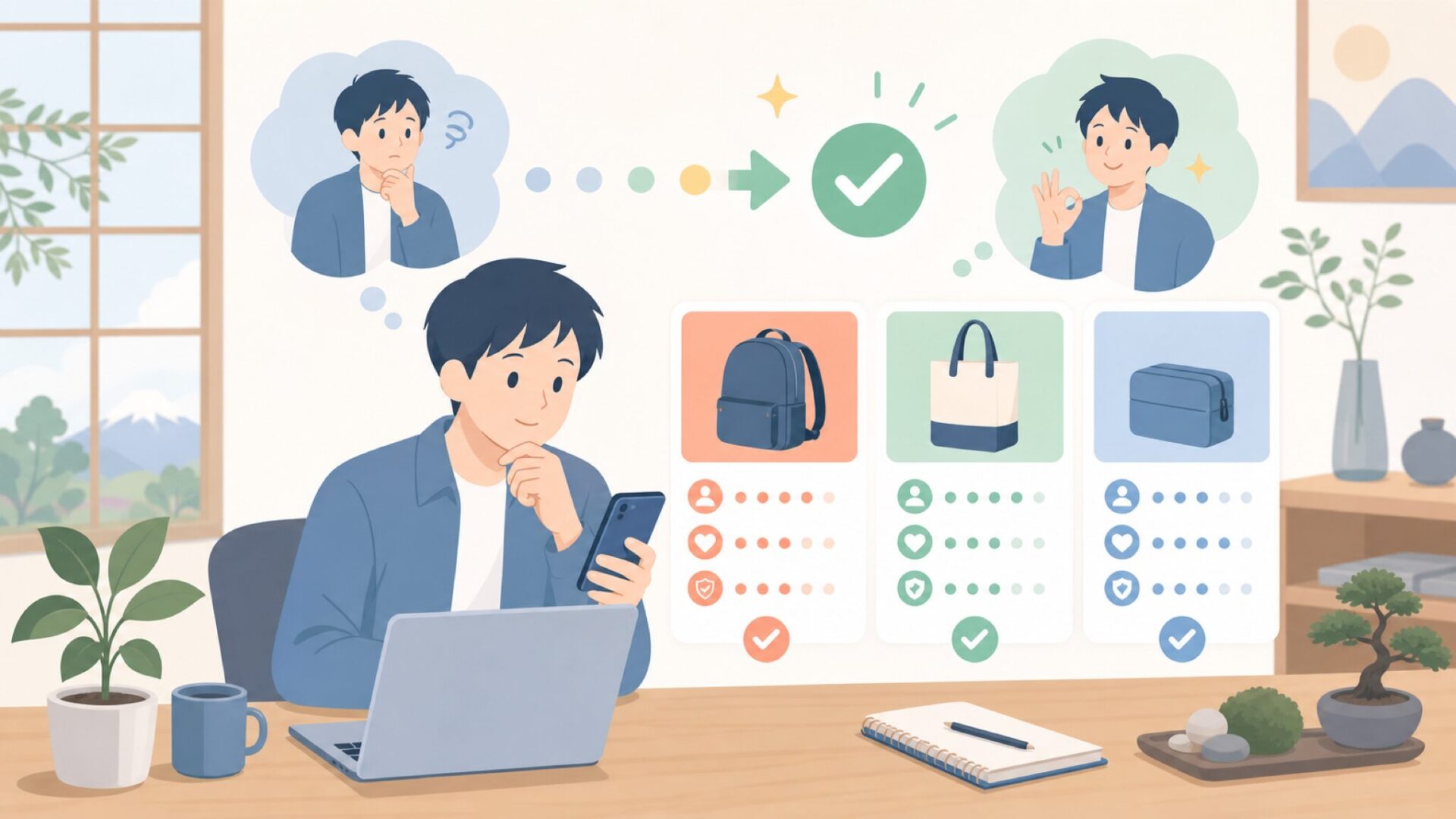 Kiprimはどんな用途・どんな人に向いているのかを表すイラスト