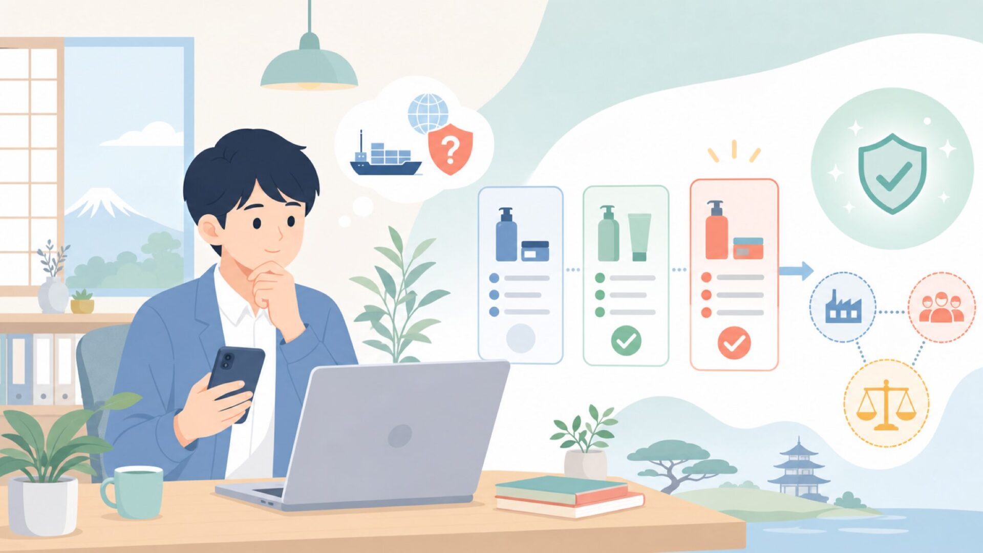 Fochaiが気になる人が検討すべき代替ブランドを表すイラスト