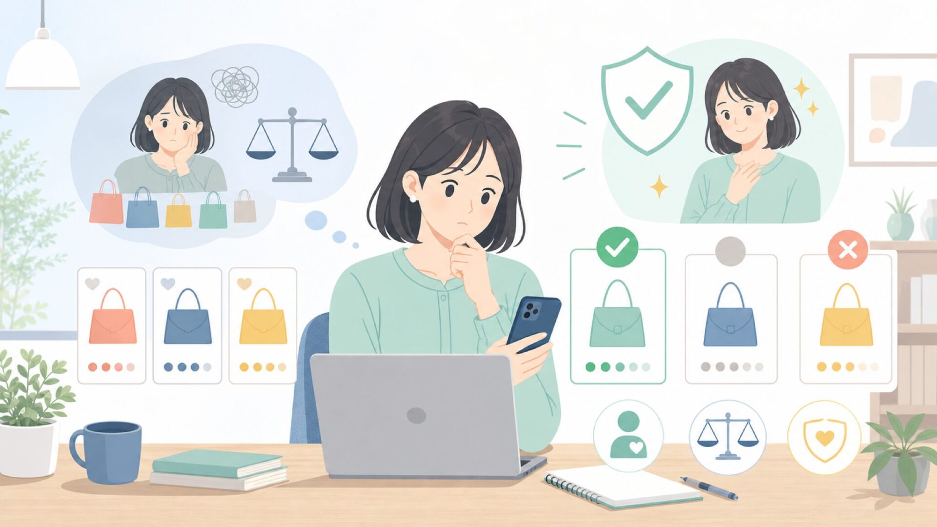 クレリアはどんな人に向いている？合わない人も正直にを表すイラスト