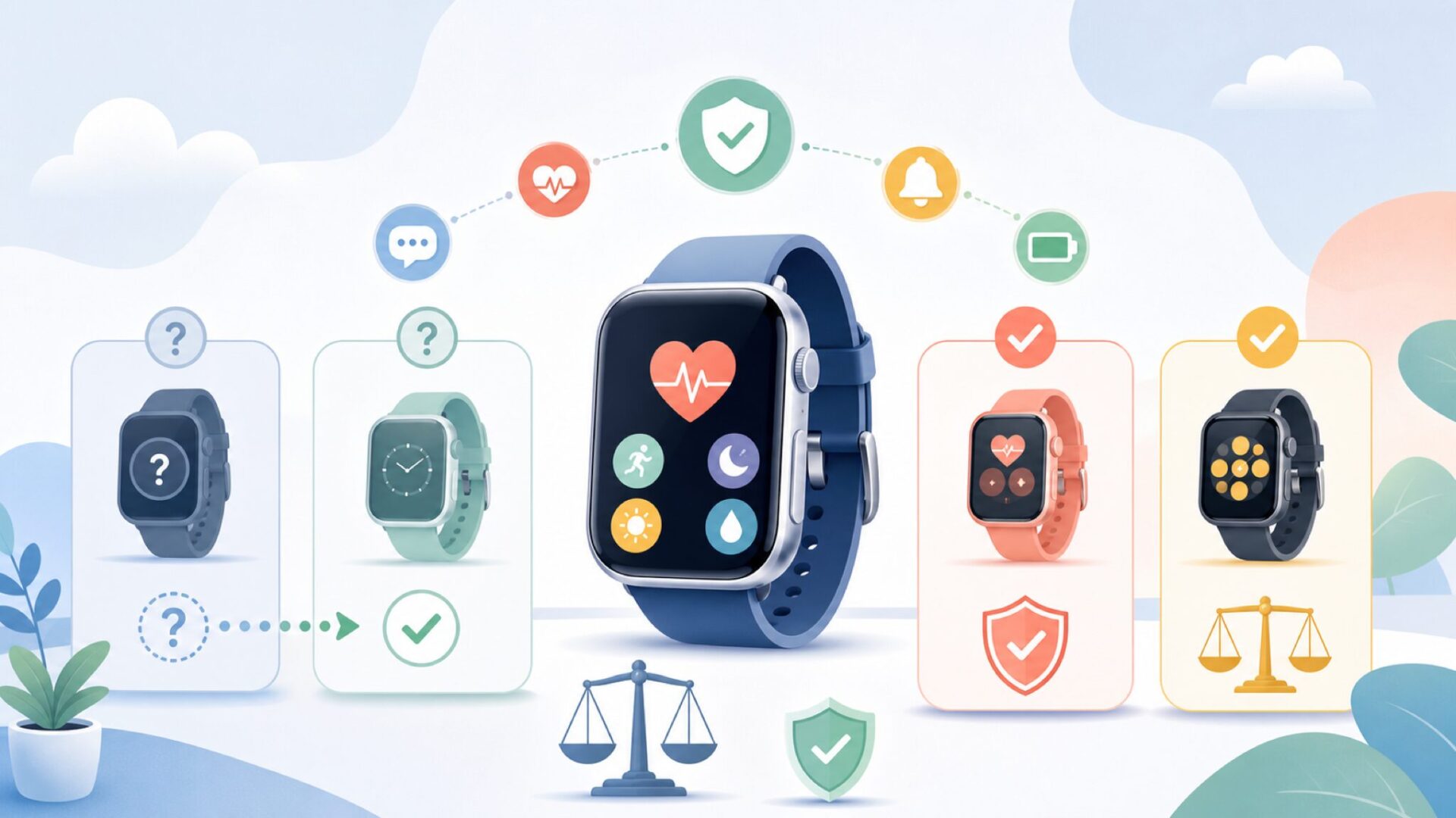 HOIBAIと大手ブランドの比較──Xiaomi・HUAWEI・Amazfit・Fitbitと並べる