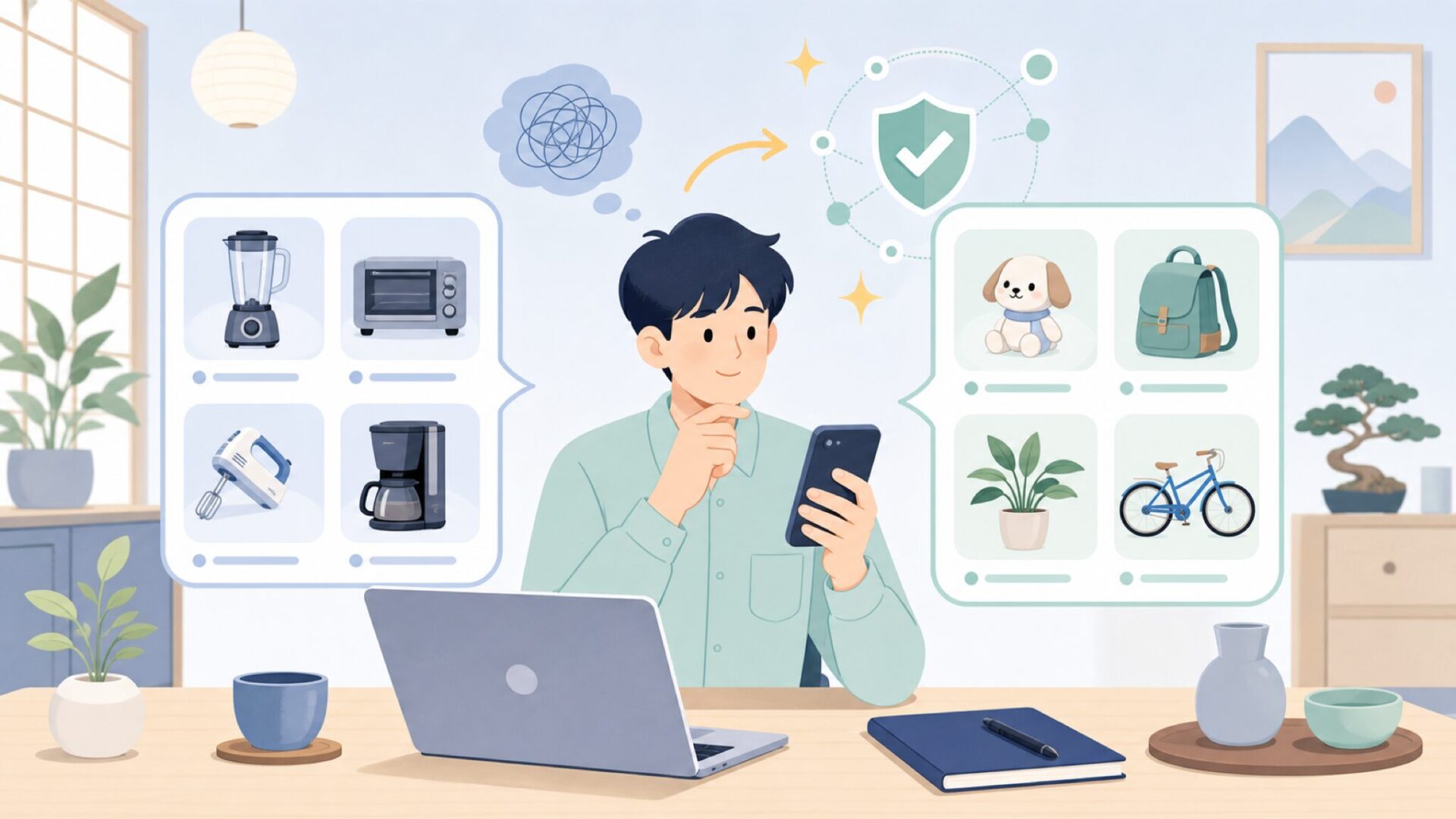 同名の「Oster」混同を解消|家電以外のOsterを表すイラスト